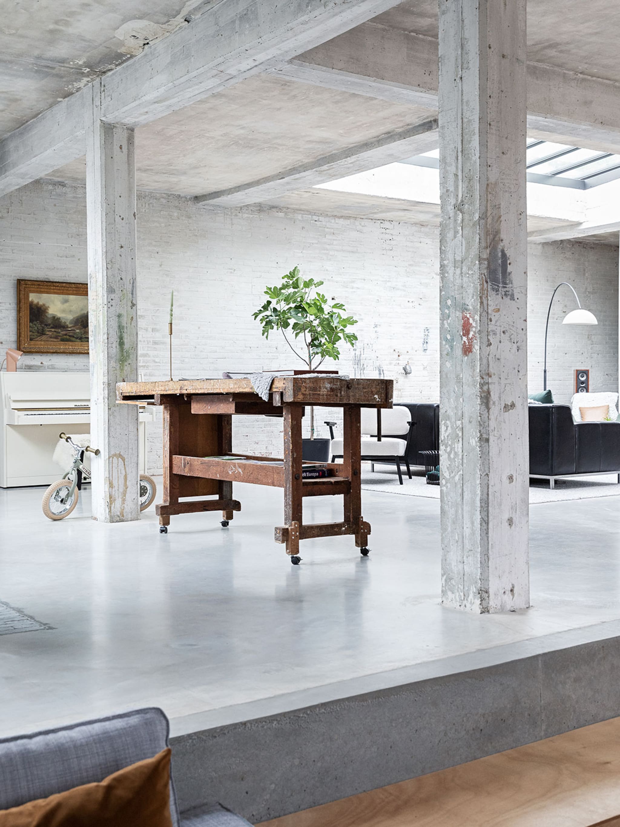 stoer staal stevig en steen dit is een robuust interieur