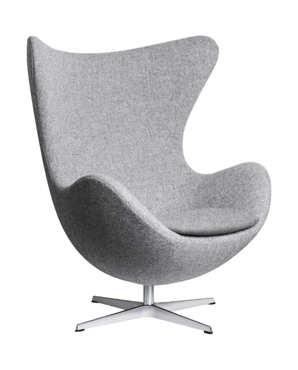 Fritz Hansen Egg Chair door Arne Jacobsen, zithoogte 37 cm. Mister Design
