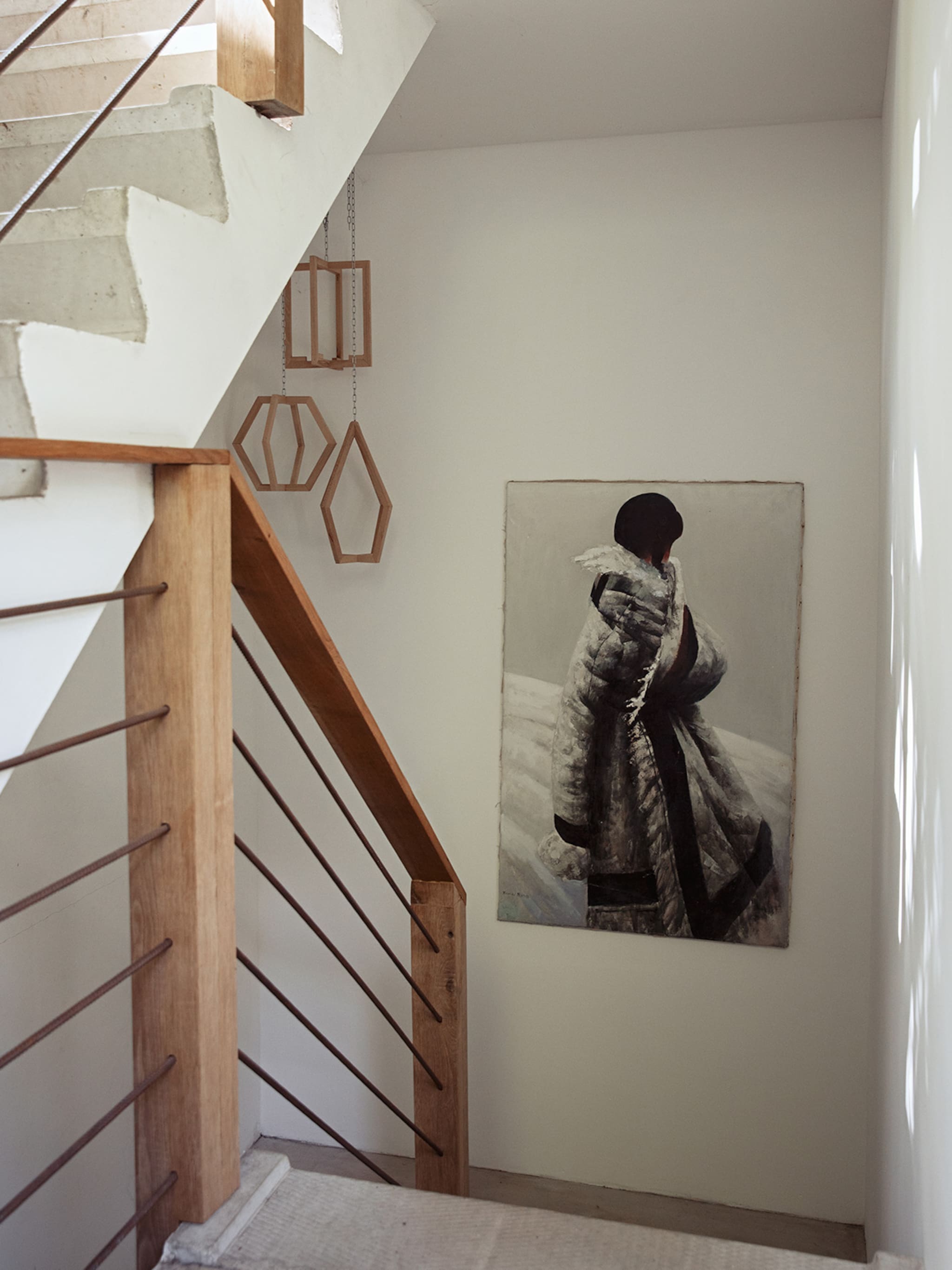 woonidee het trappenhuis als expositieplek