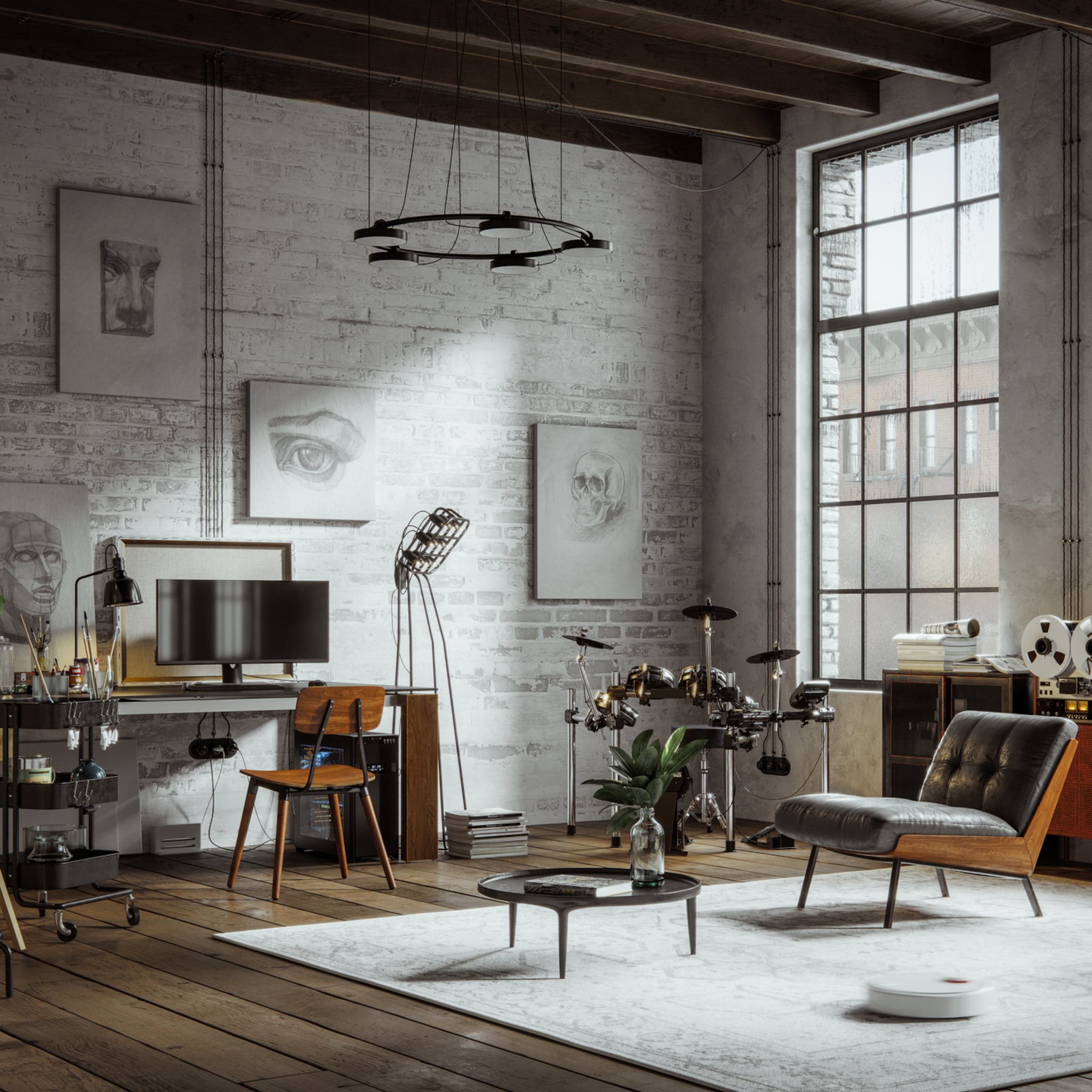 5 budgetproof tips om je woonkamer een industriele look te geven