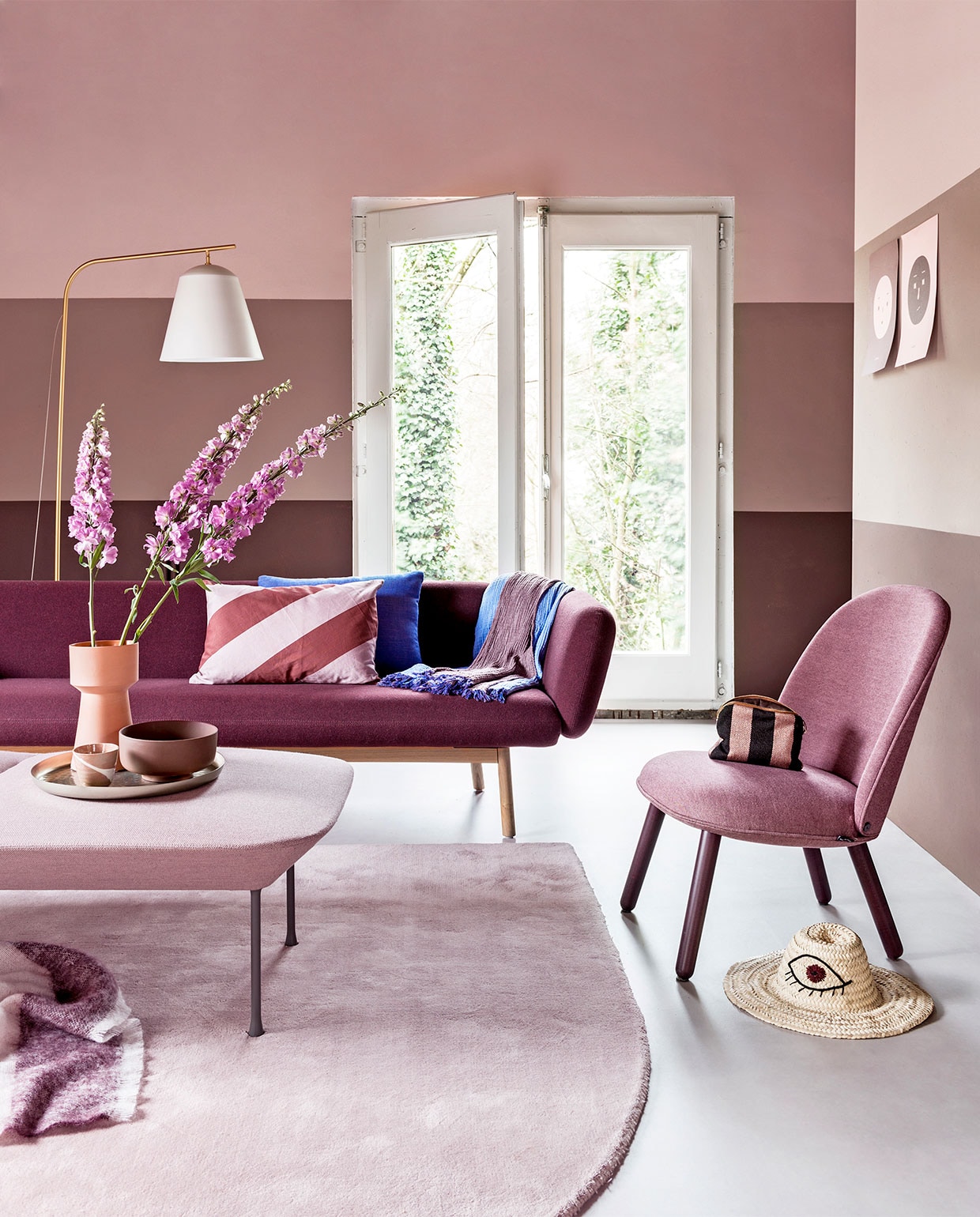 woonkamer met ton-sur-ton