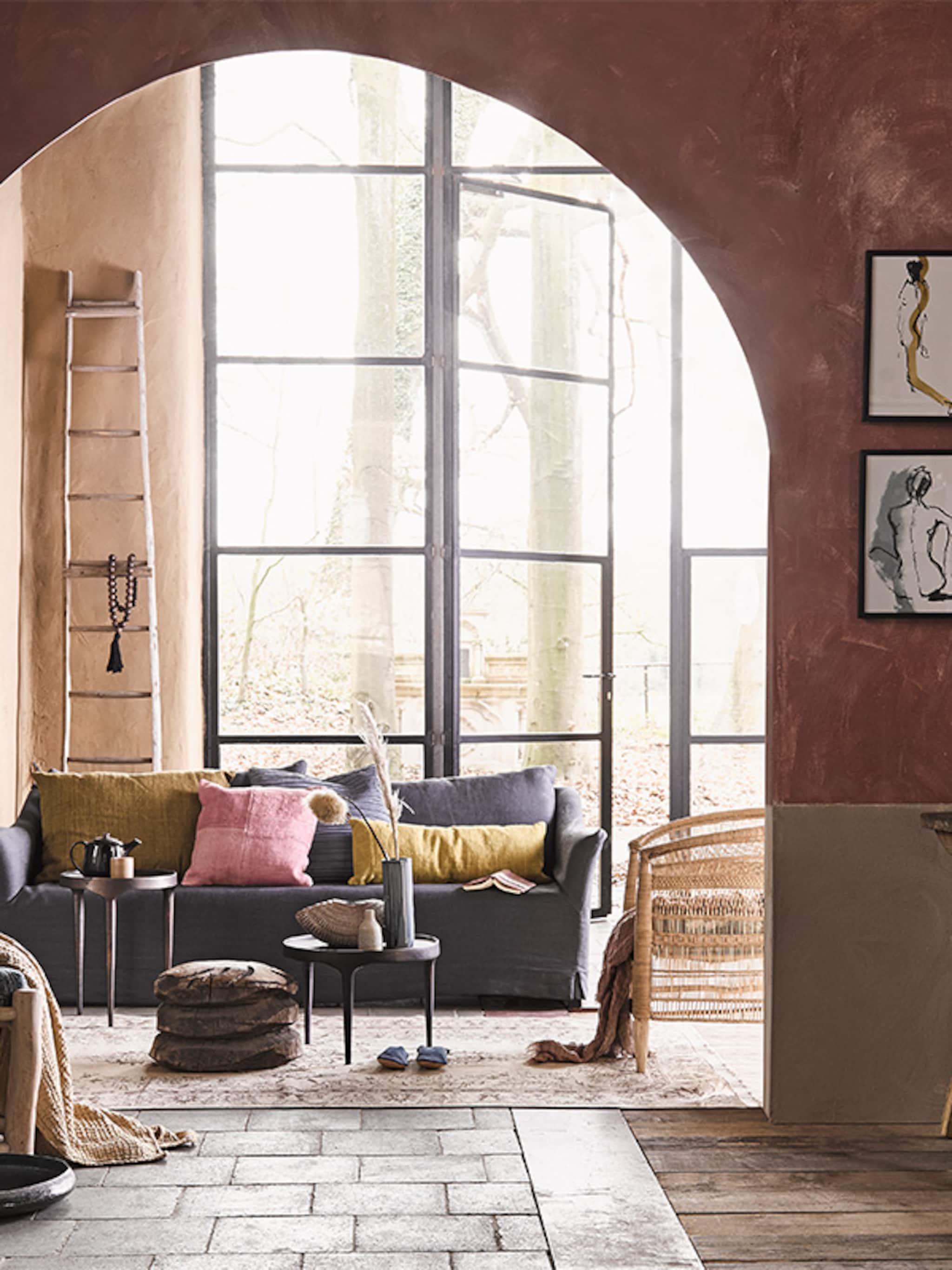 hartverwarmend inspiratie voor warme kleuren in de woonkamer