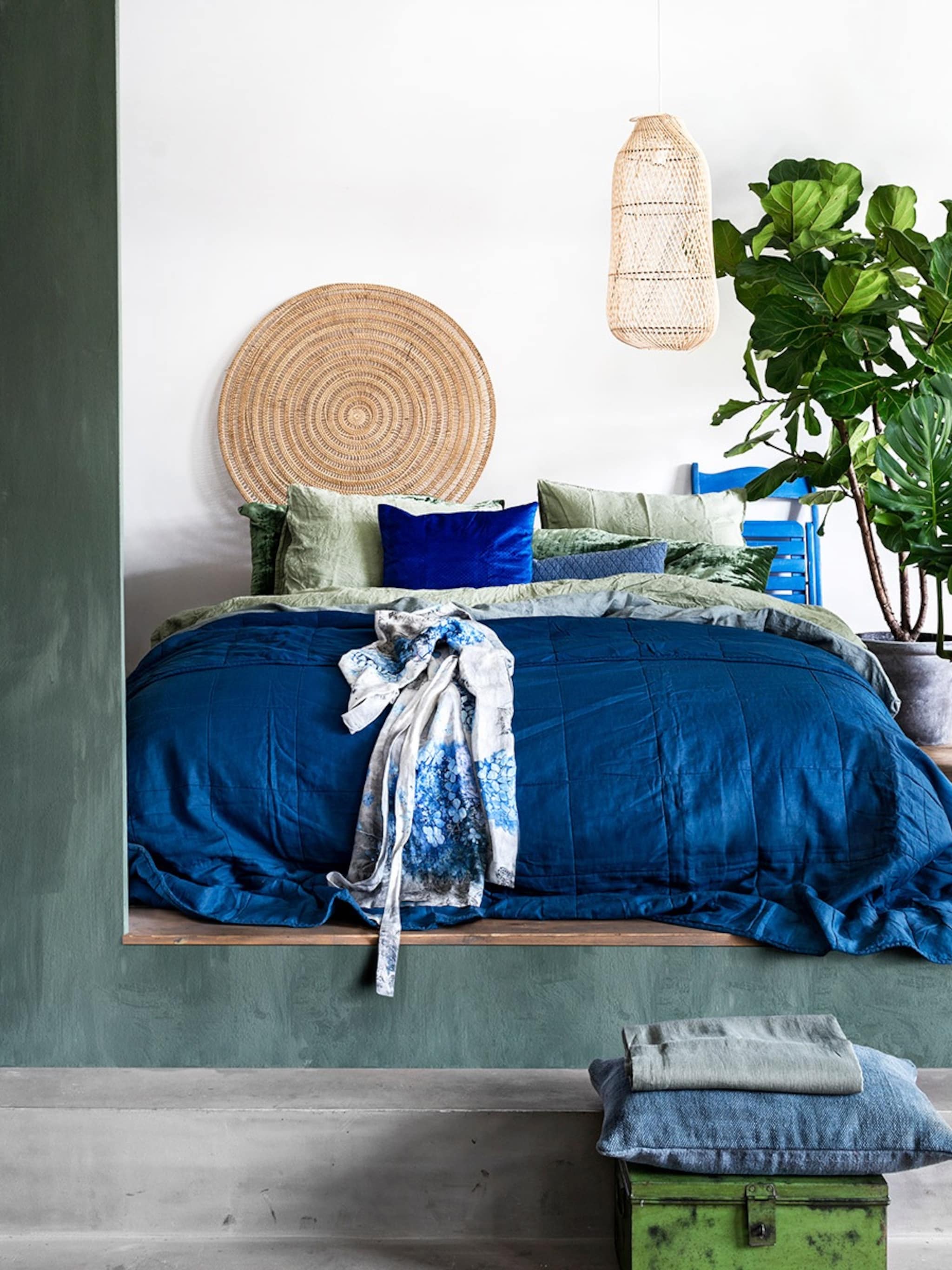 creeer een groene oase met planten in de slaapkamer