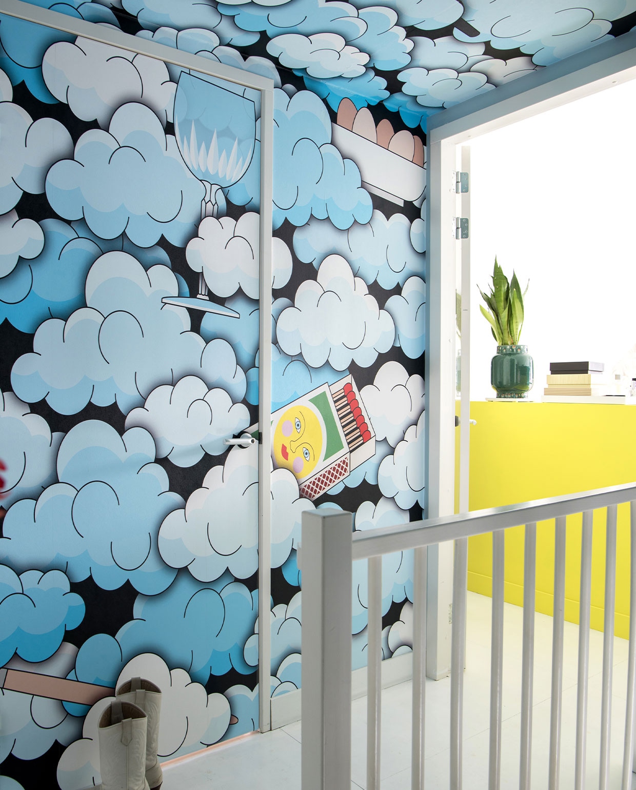 Behang Nynke Tynagel Elements / Air via Yo2.