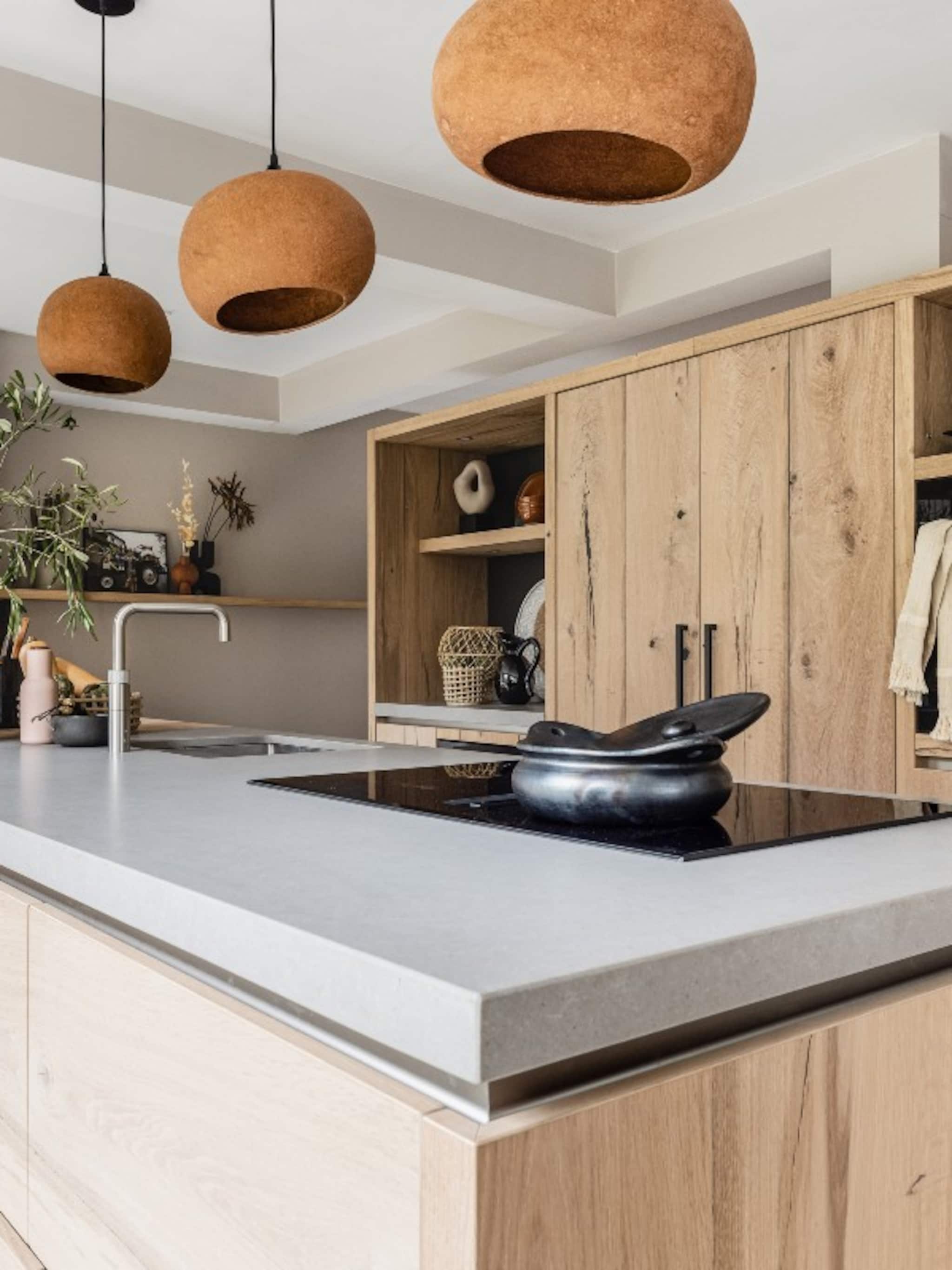 de landelijke keuken natuurlijke materialen met een klassieke touch