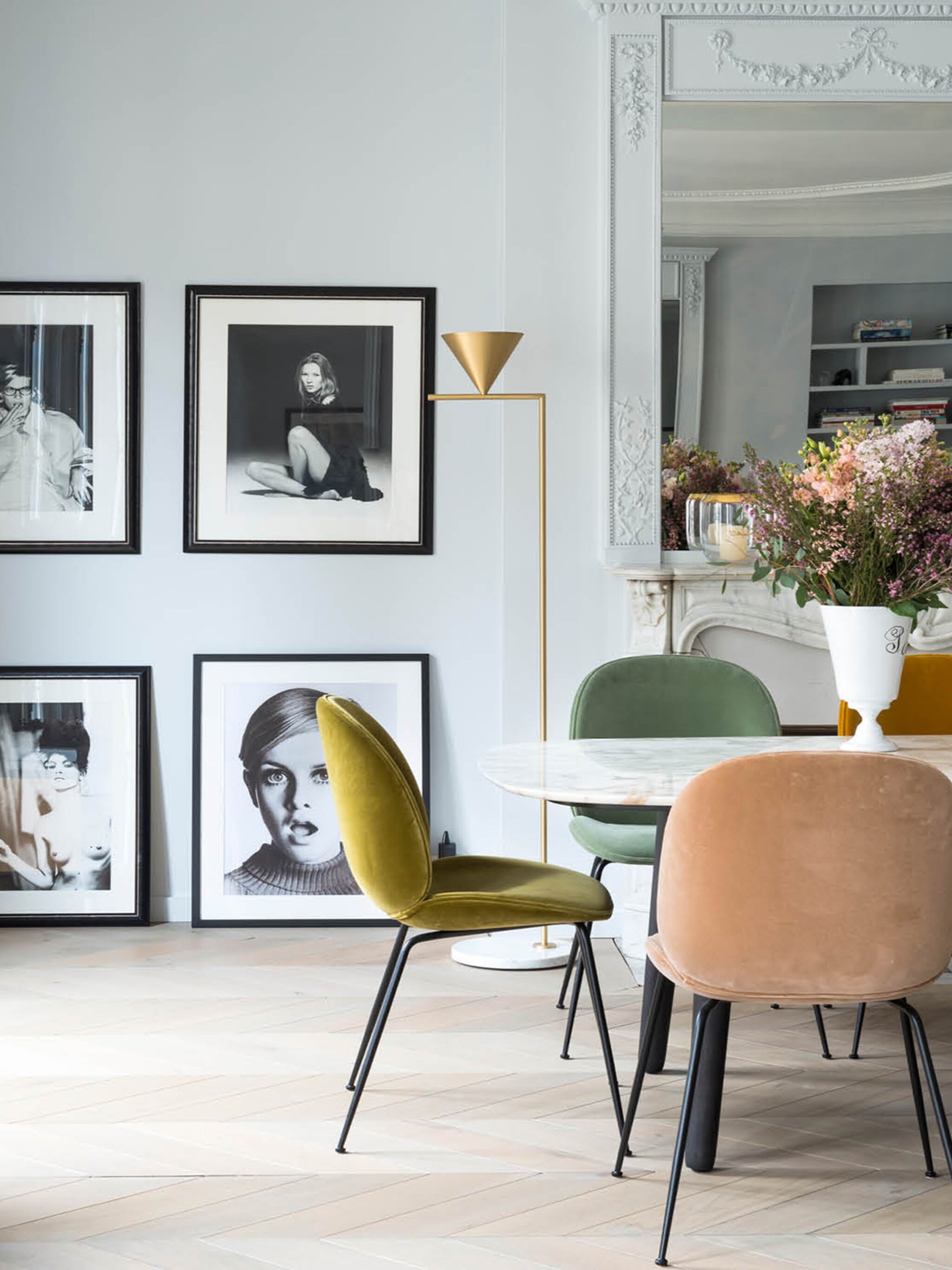 de mooiste en zachtste gestoffeerde eetkamerstoelen