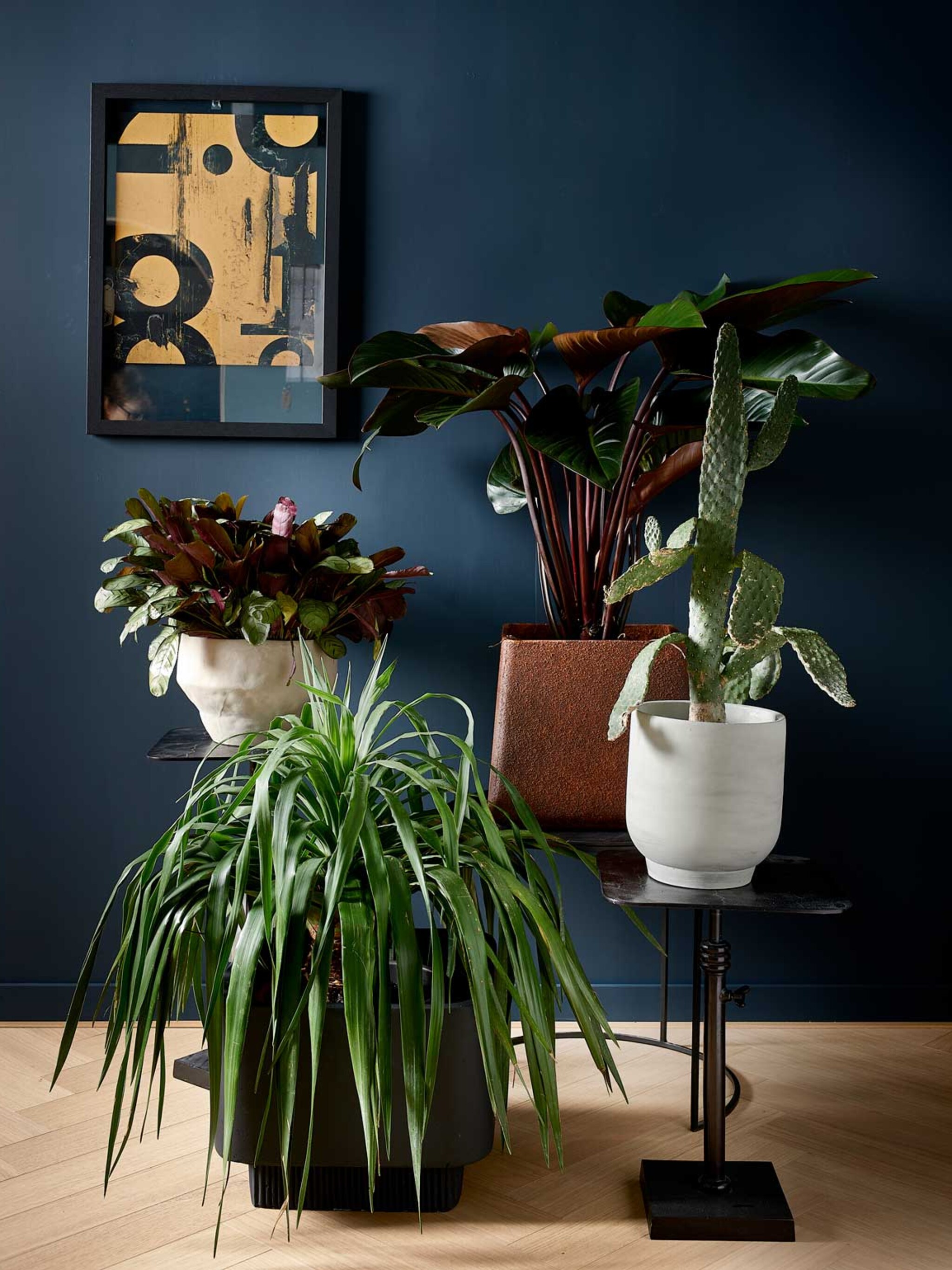 met dit simpele ingredient geef je een roestig effect aan je bloempot