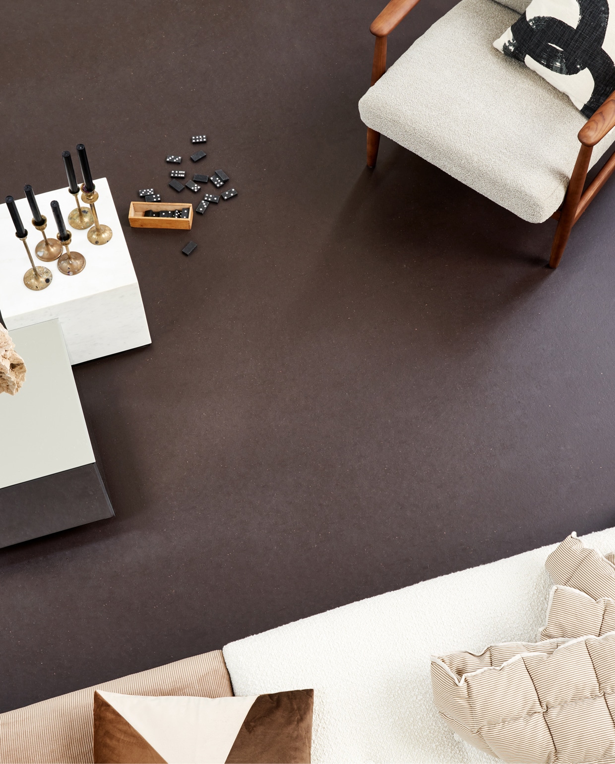 Marmoleum vloer kleur Basalt vtwonen 01, per m² € 45,70