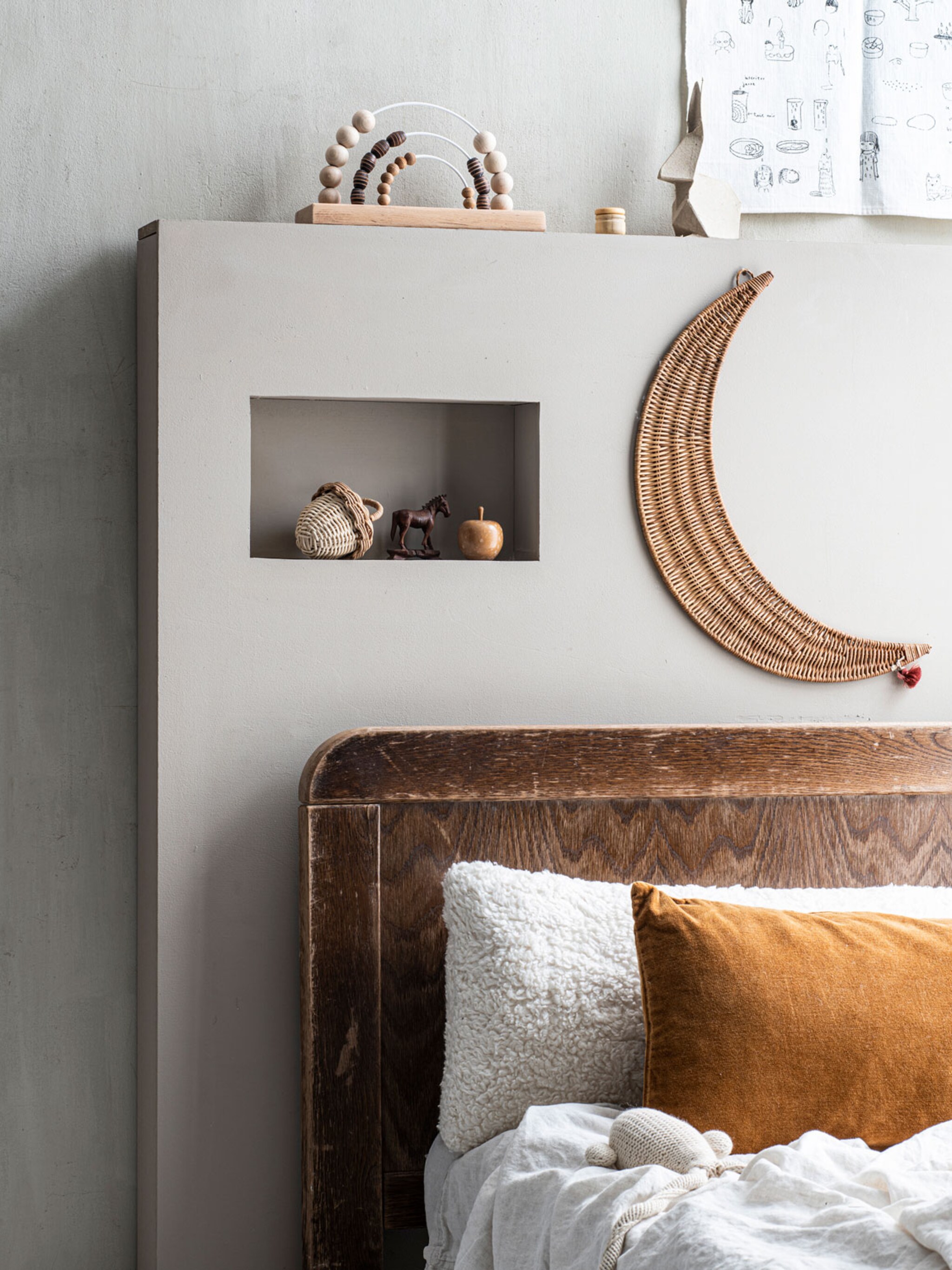 do it yourself basic bedachterwand voor de kinderkamer