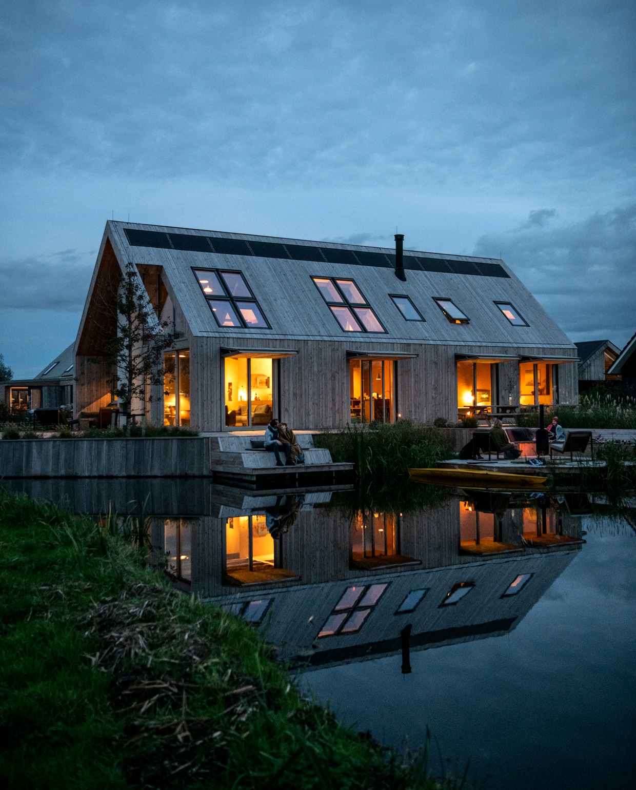 Duurzaam vakantiehuis aan de Reeuwijkse Plassen.