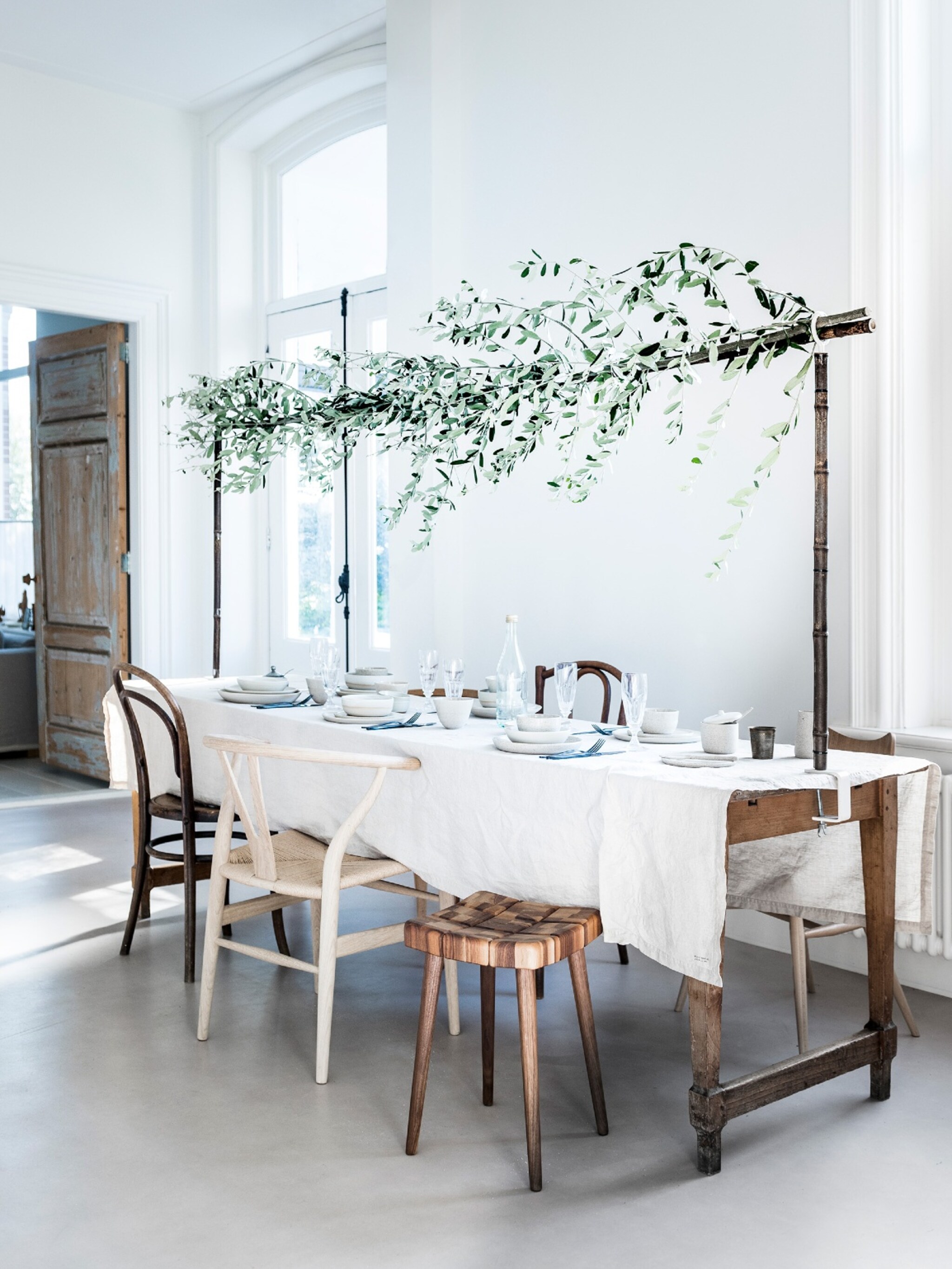 maak de zomertafel compleet met een tafelklem
