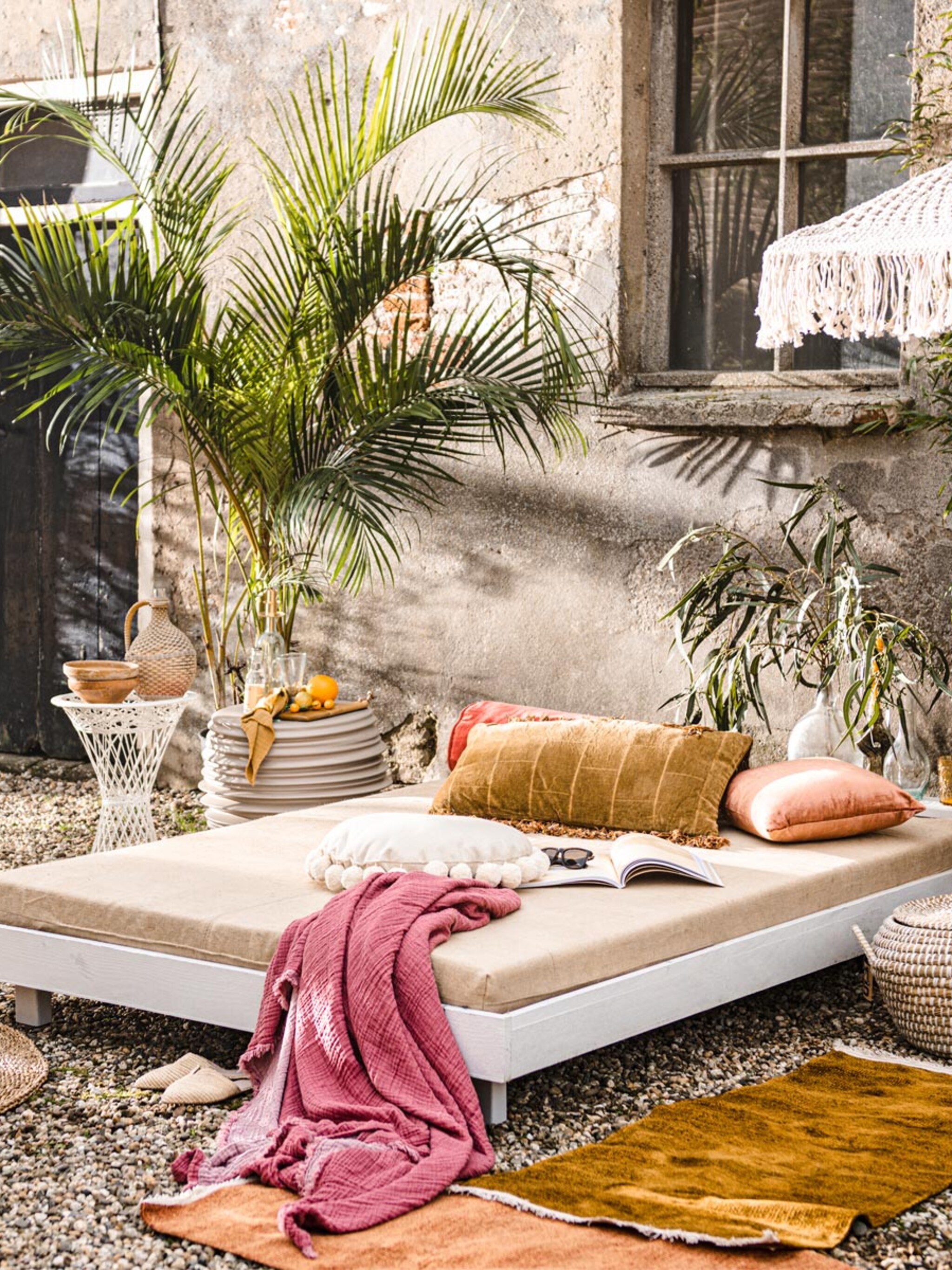 voor de thuisblijvers vier vakantie in de tuin