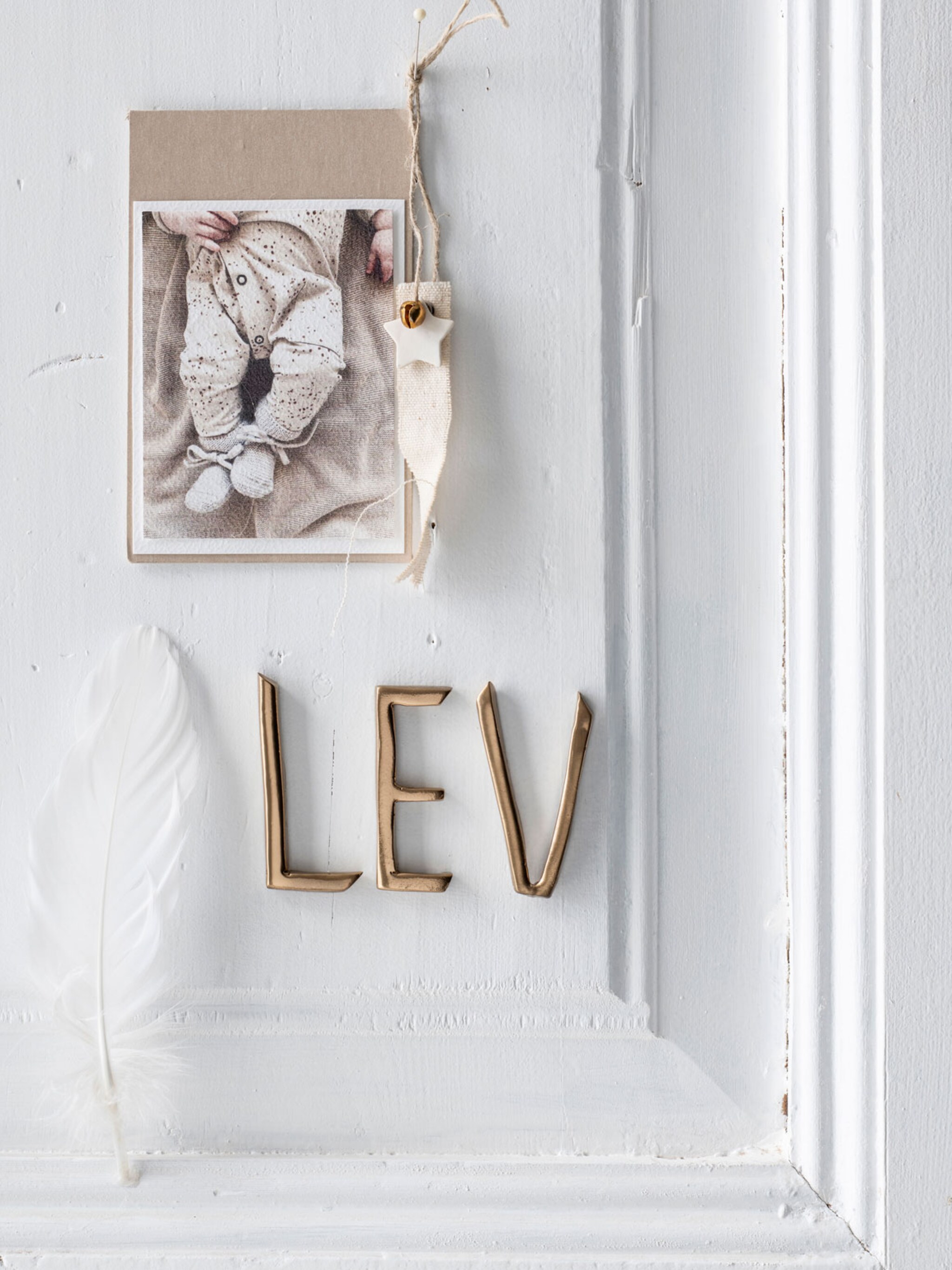 do it yourself messinglook letters van klei