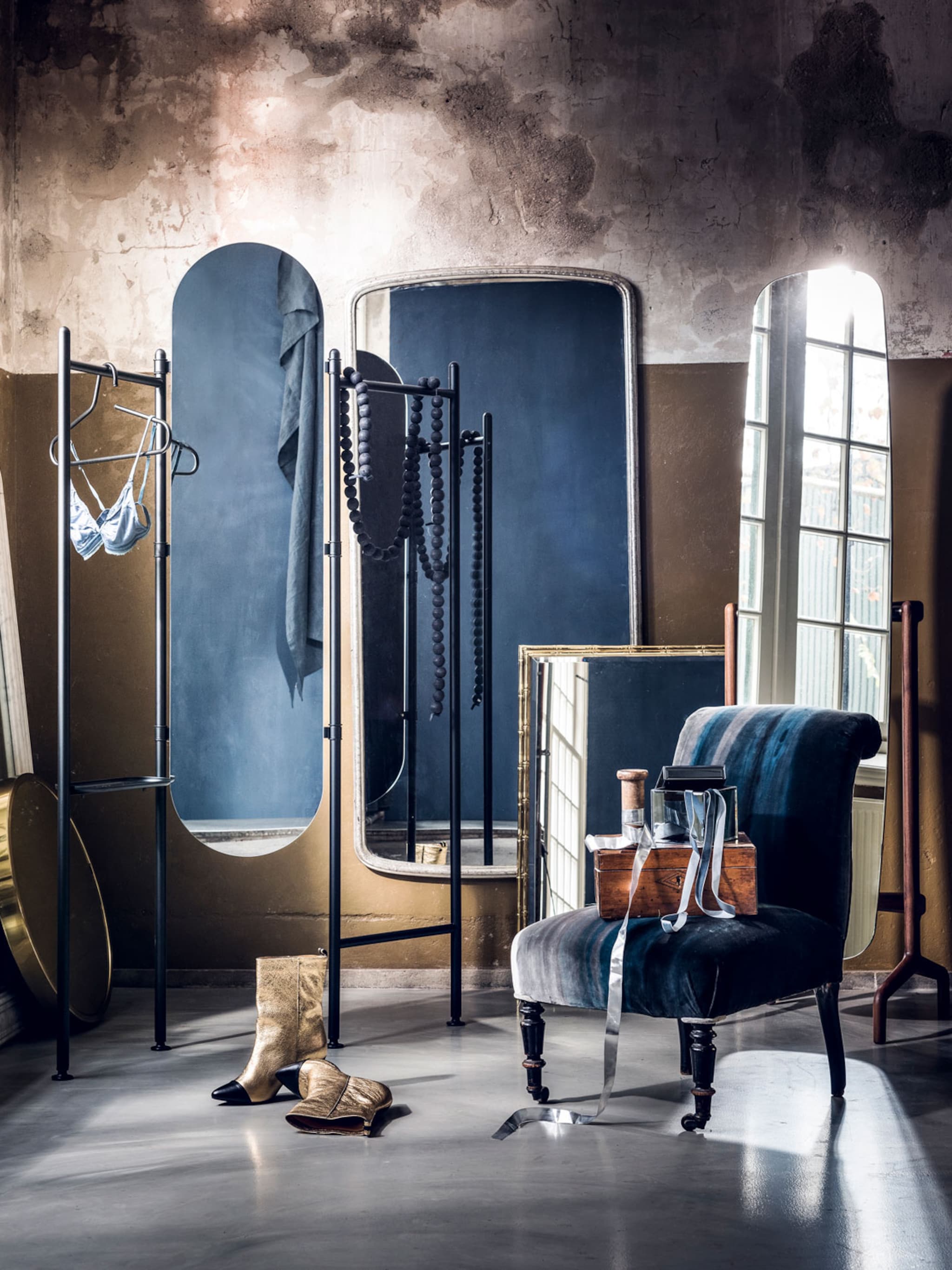 do it yourself verweerde spiegel met vintage look