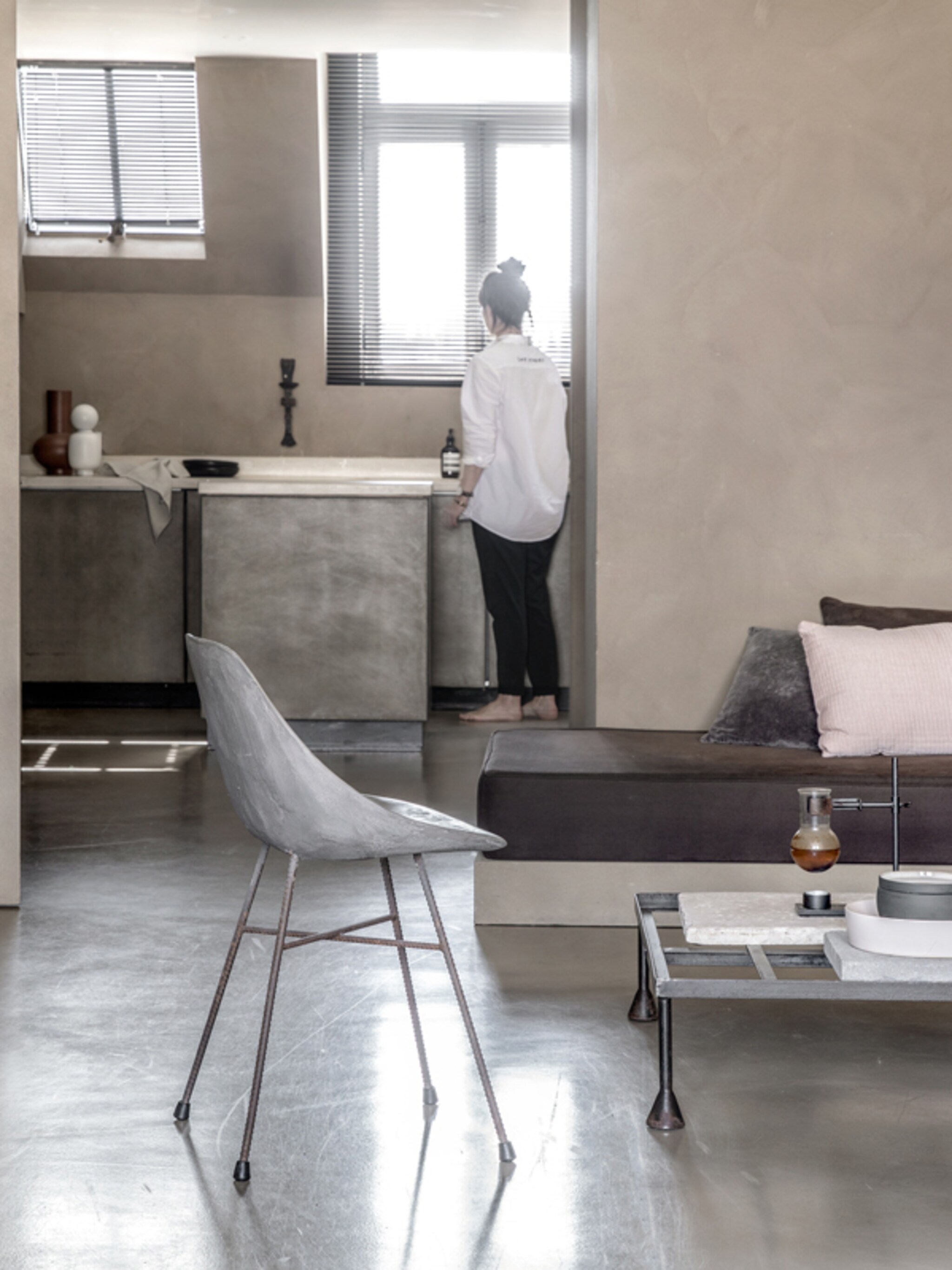 de kracht van materialen 3x stylen met beton