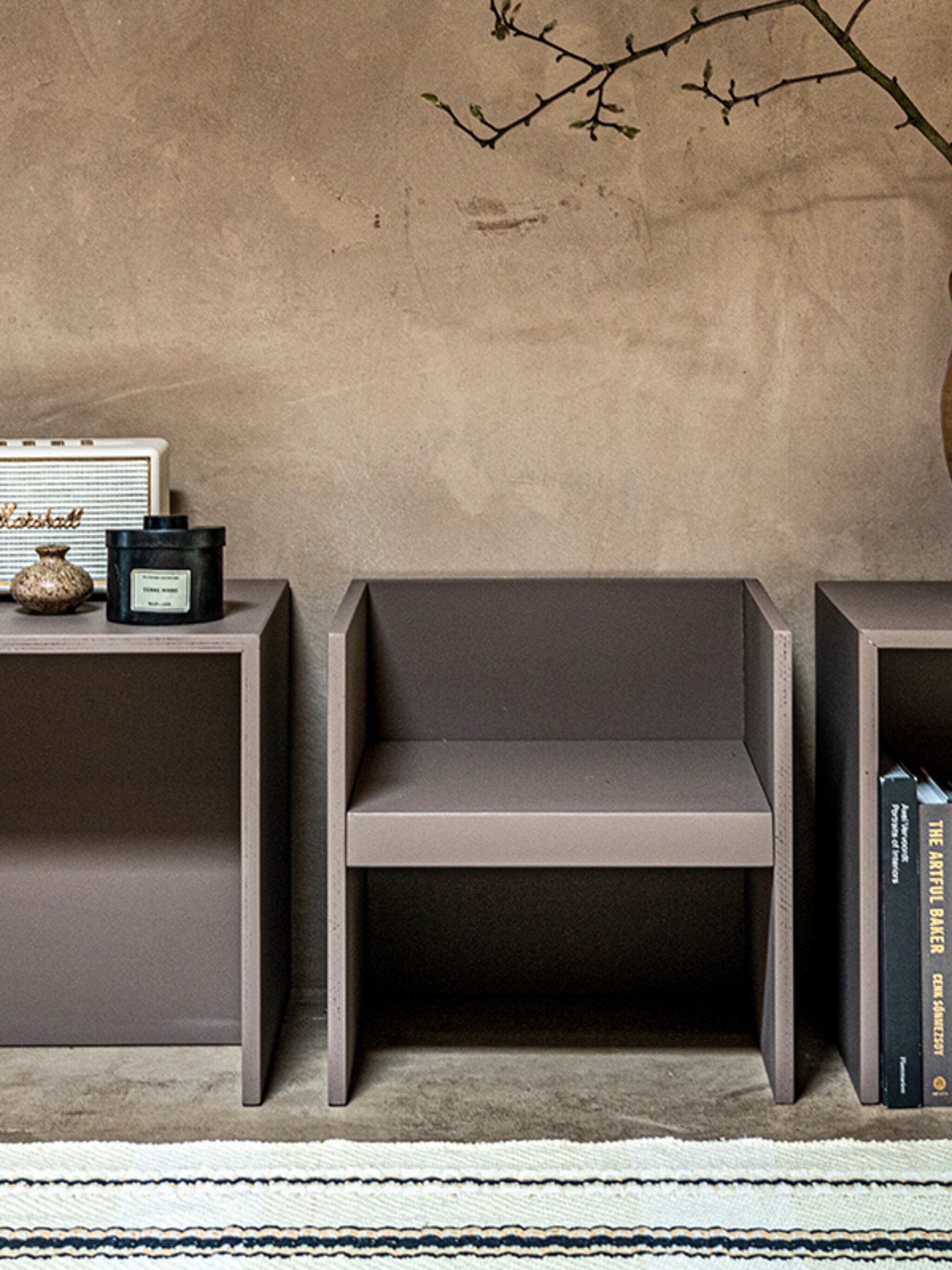diy sidetable van kubussen