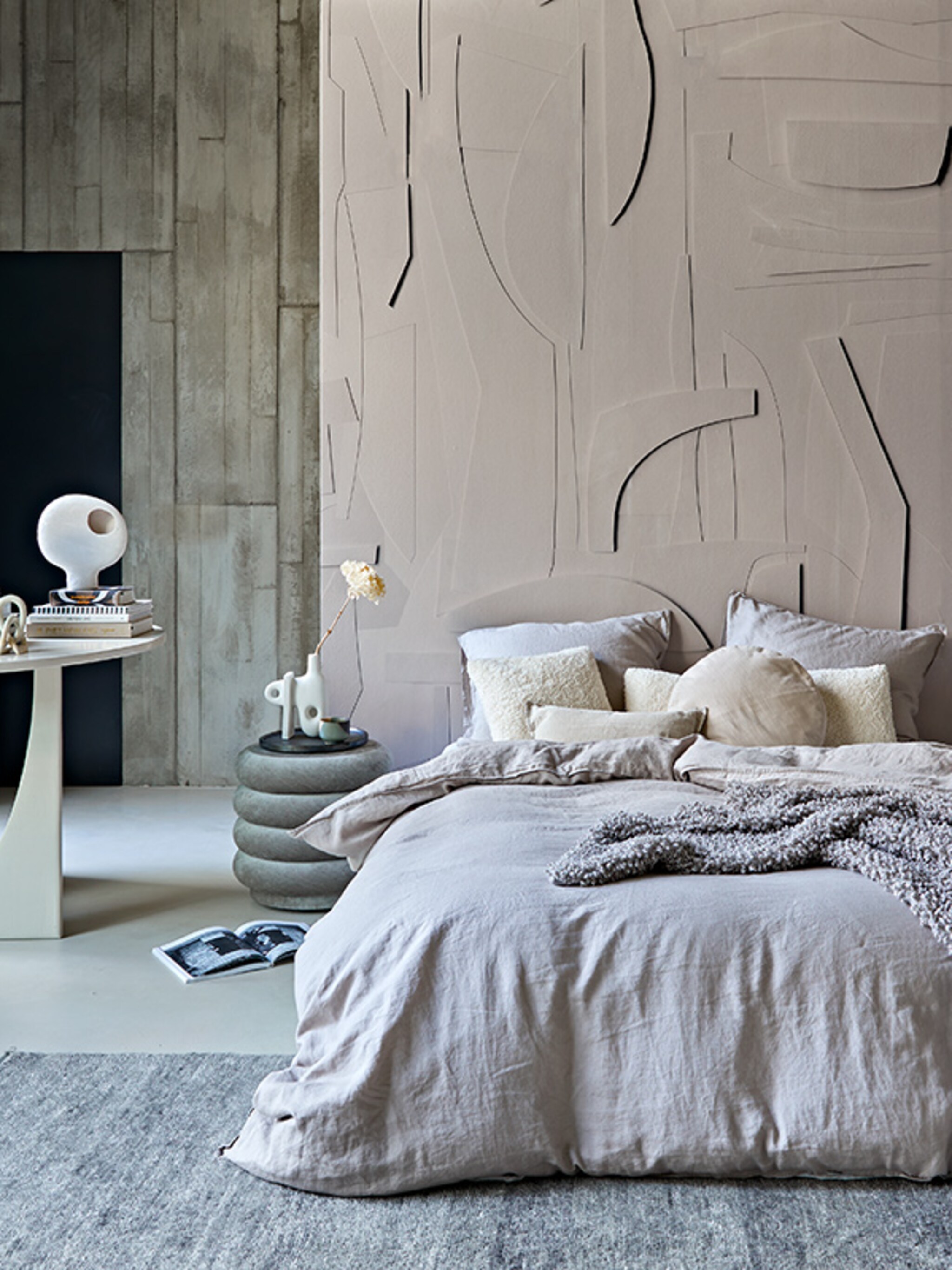yin yang stylen materiaal vorm en kleur in balans