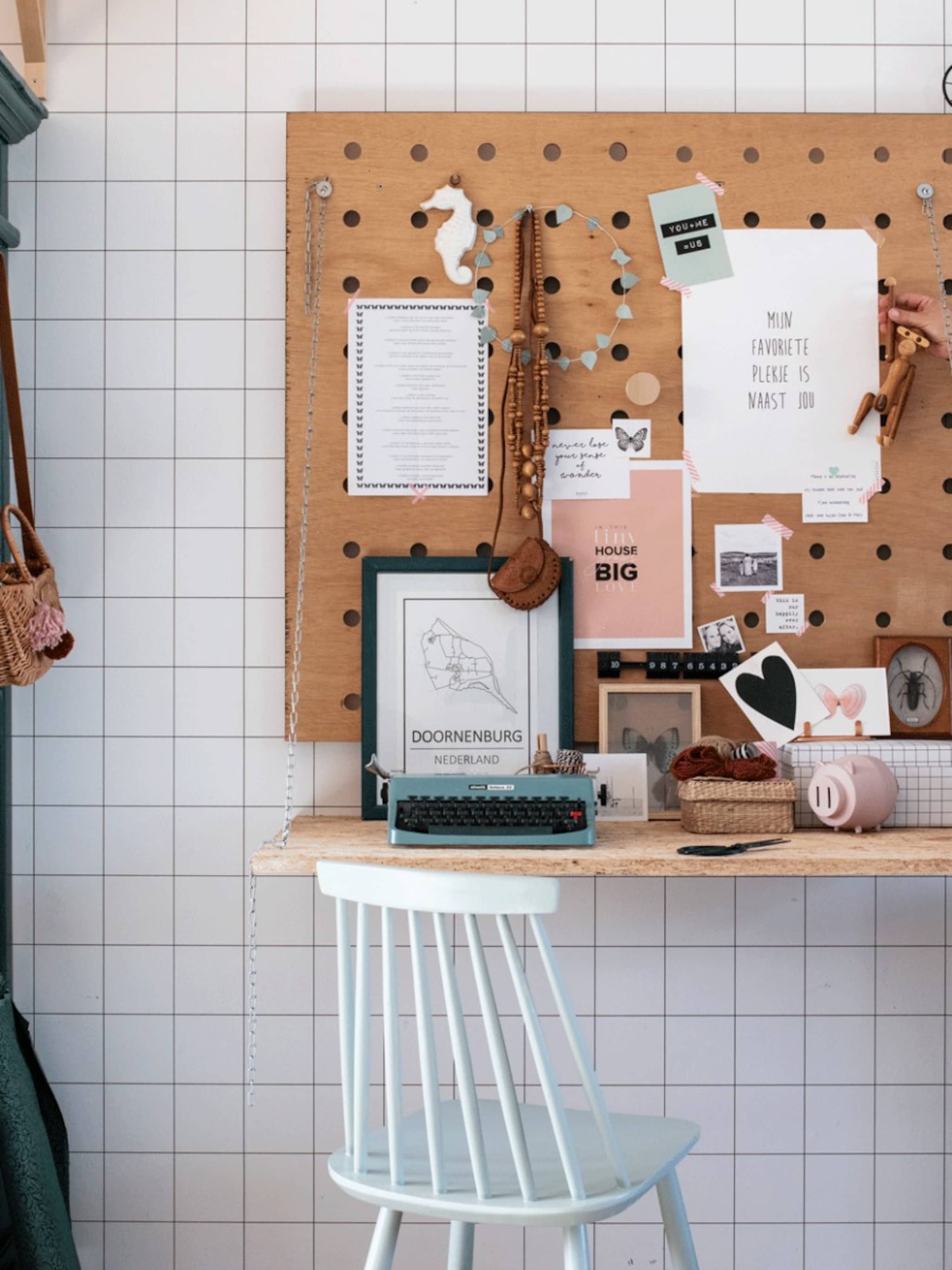 mooi voor je muur zo maak je een pegboard