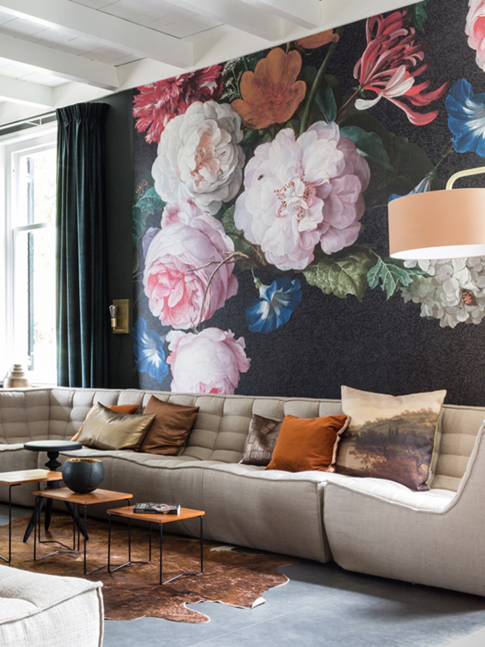 welk type behang past in jouw woonkamer