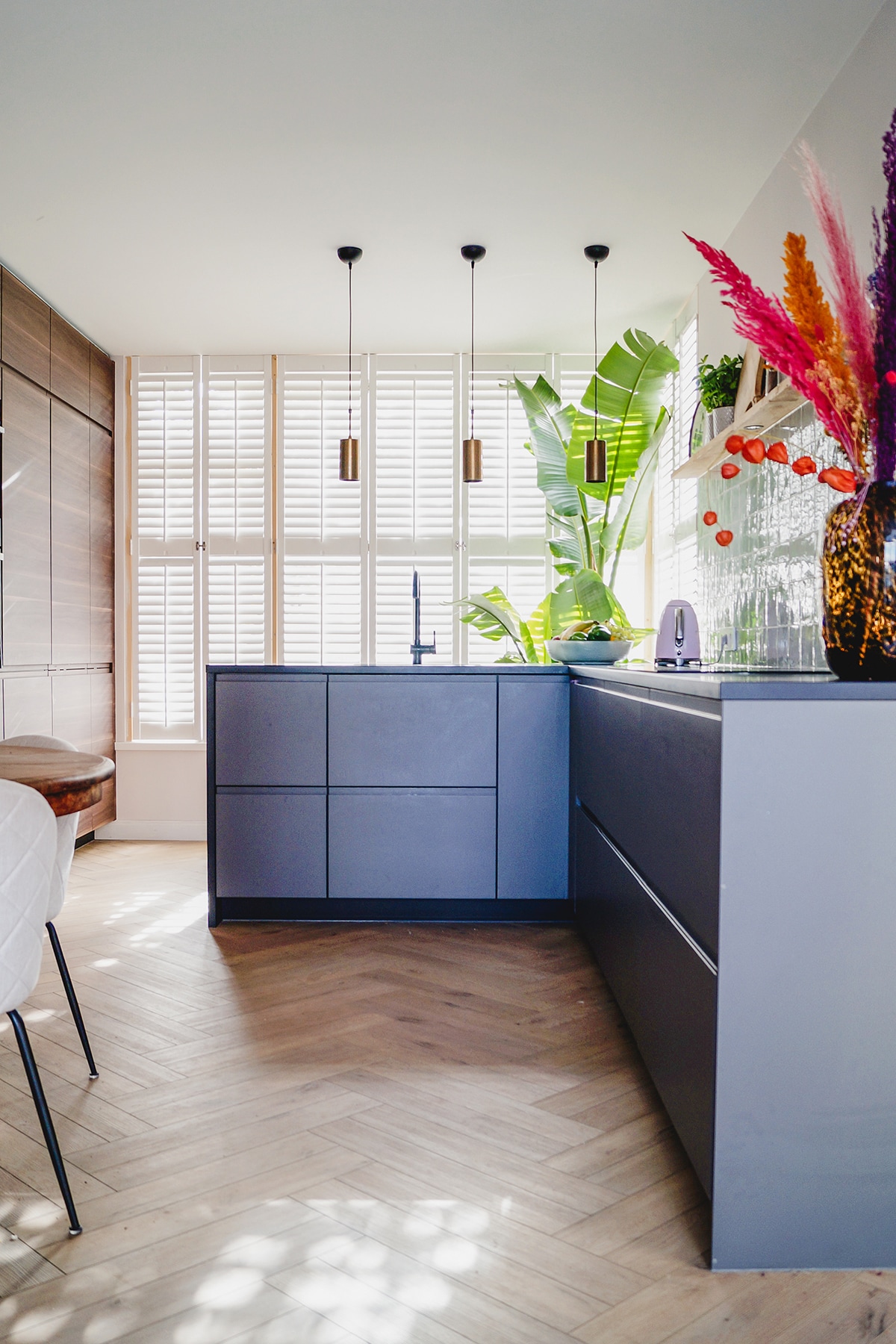 Vloer THE NATURALS Herringbone Forest ()