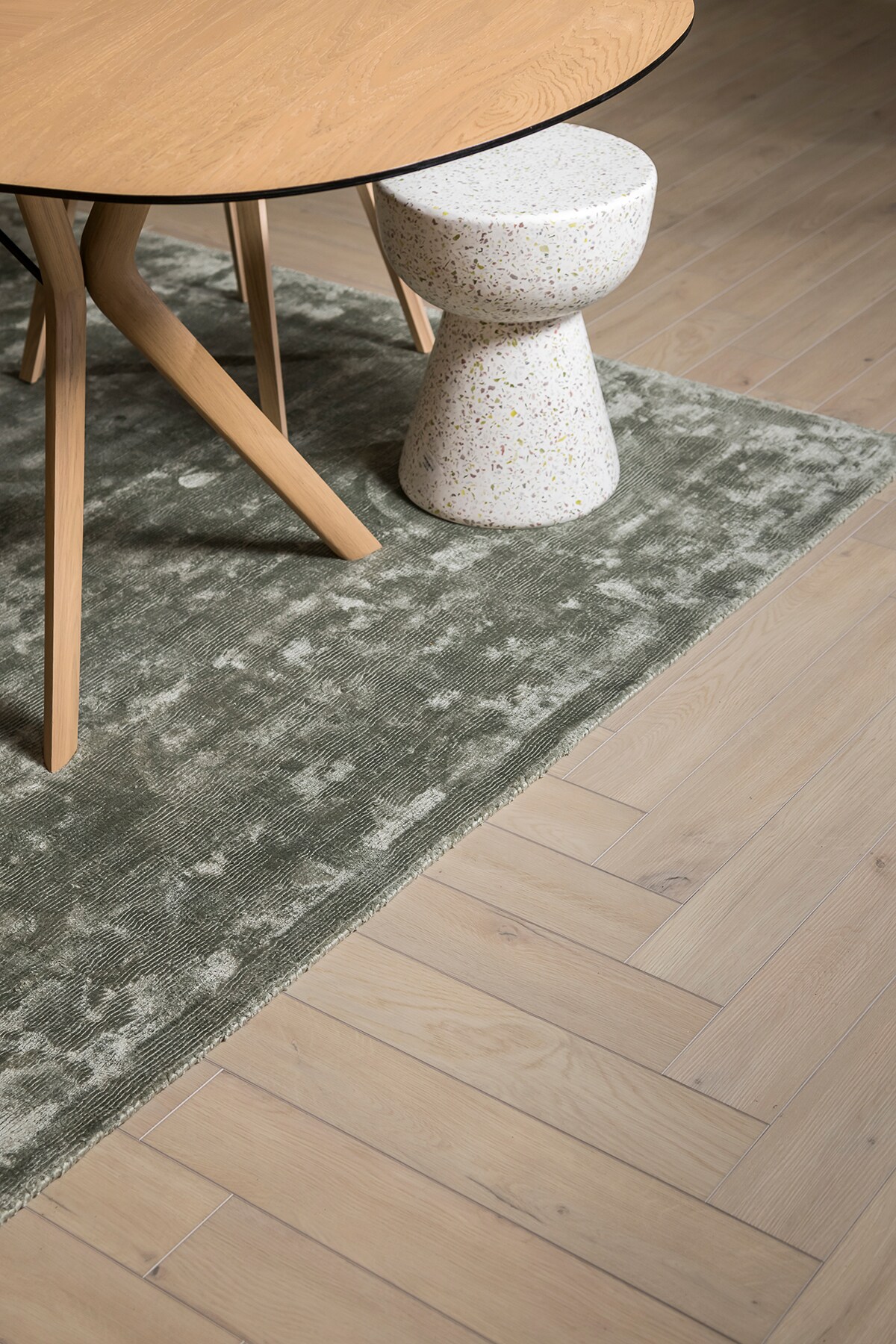 Vloer THE NATURALS Herringbone Desert ()