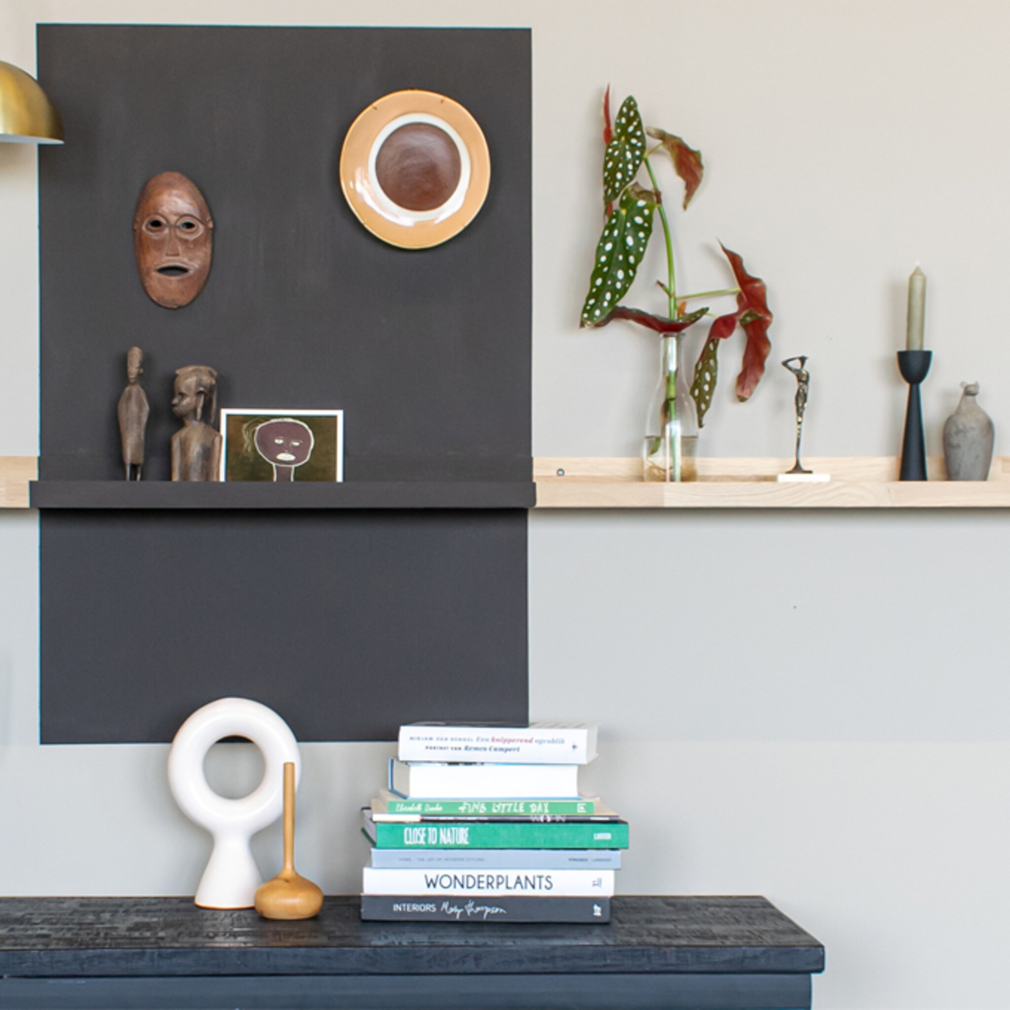 2x anders een wandplank stylen
