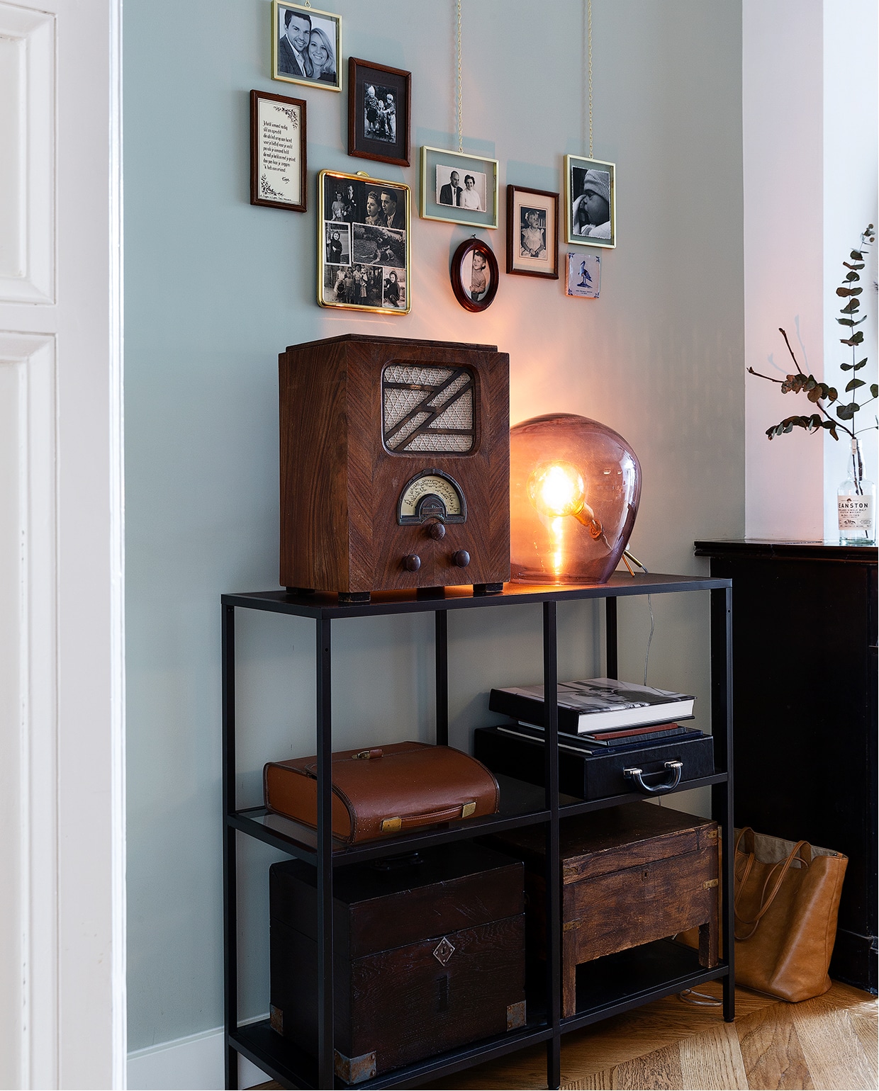 Kast Ikea. Accessoires vintage.