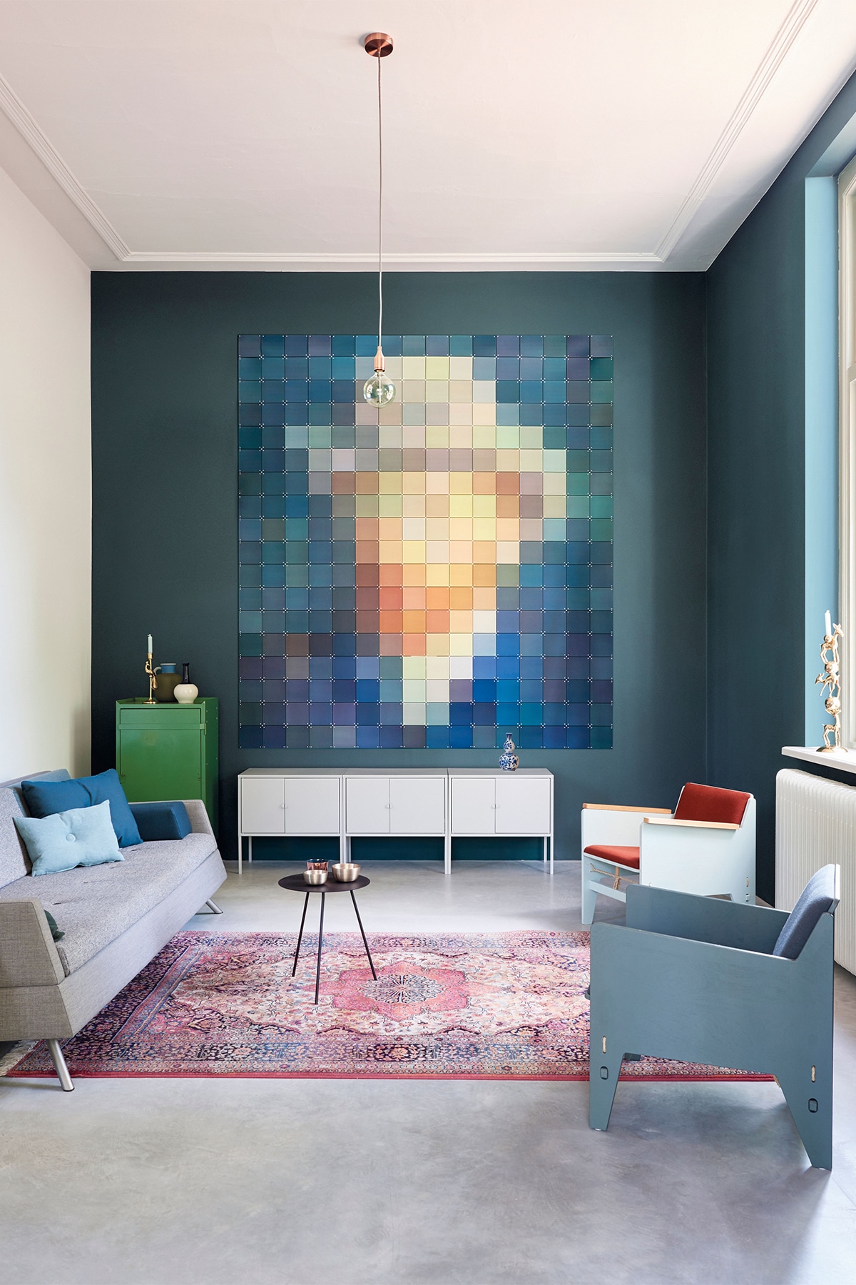 Van Gogh – petrol pixel ().