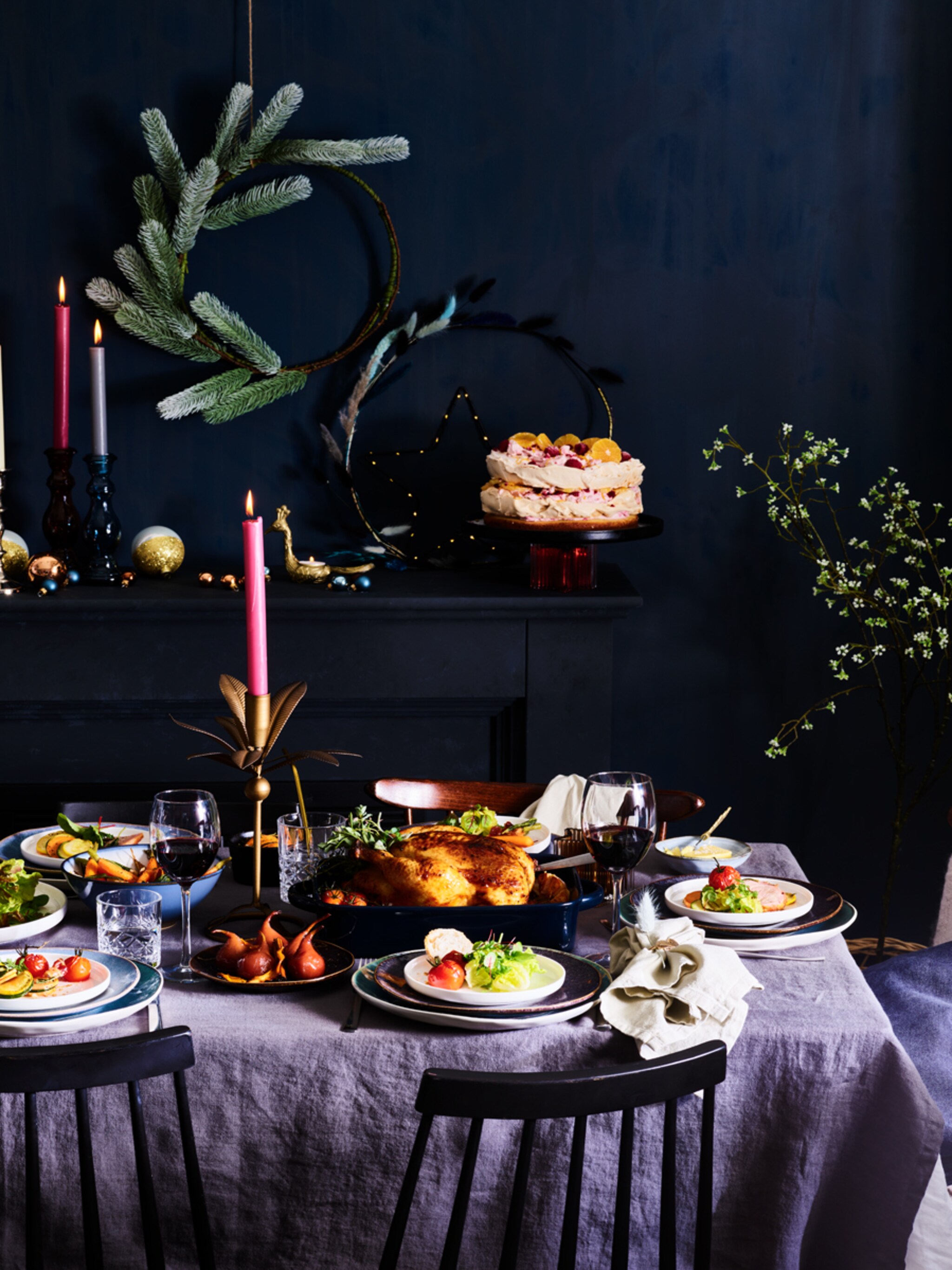 zo creeer je zorgeloos een feestelijke kersttafel