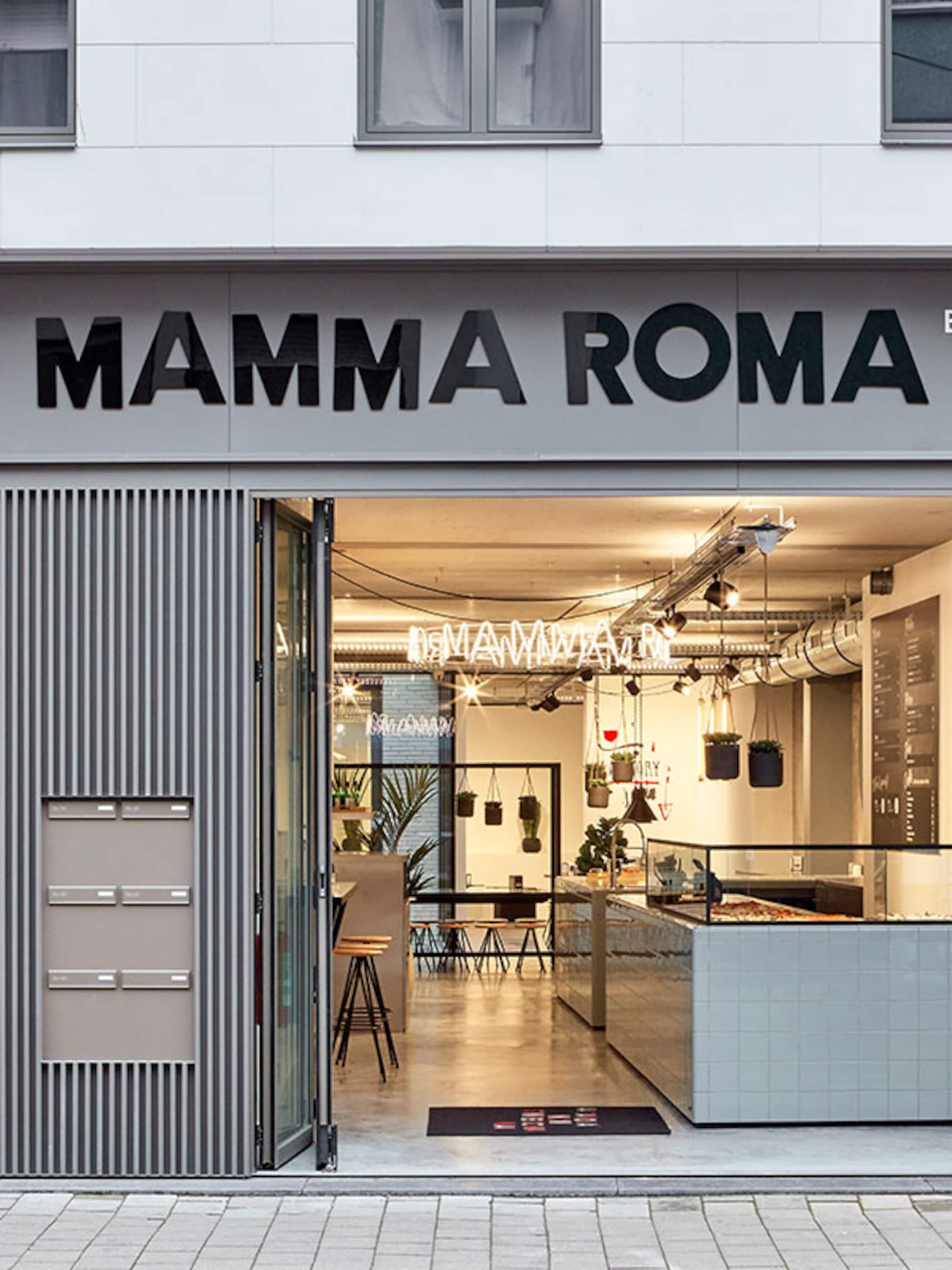 pizza al taglio bij mamma roma