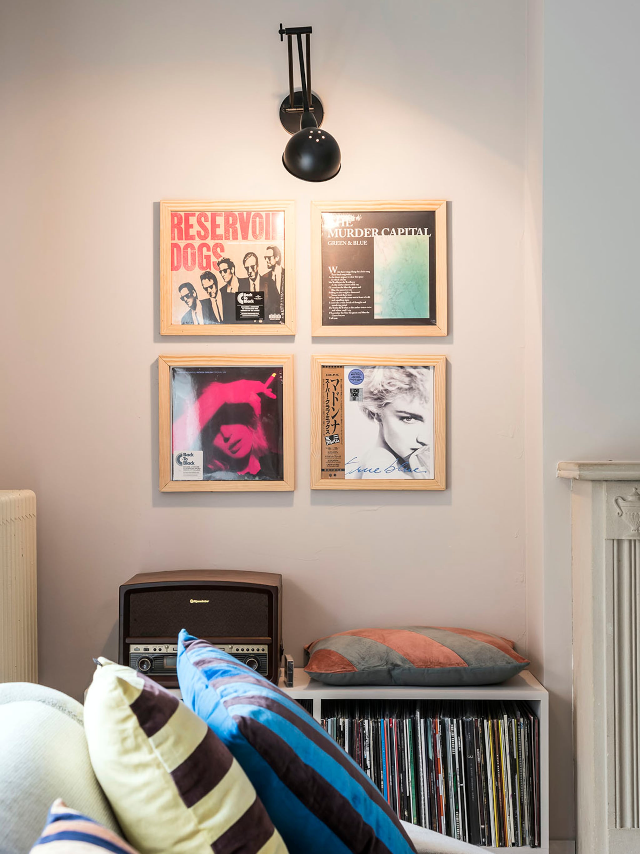 diy lp kader uit de make over van melissa en koen