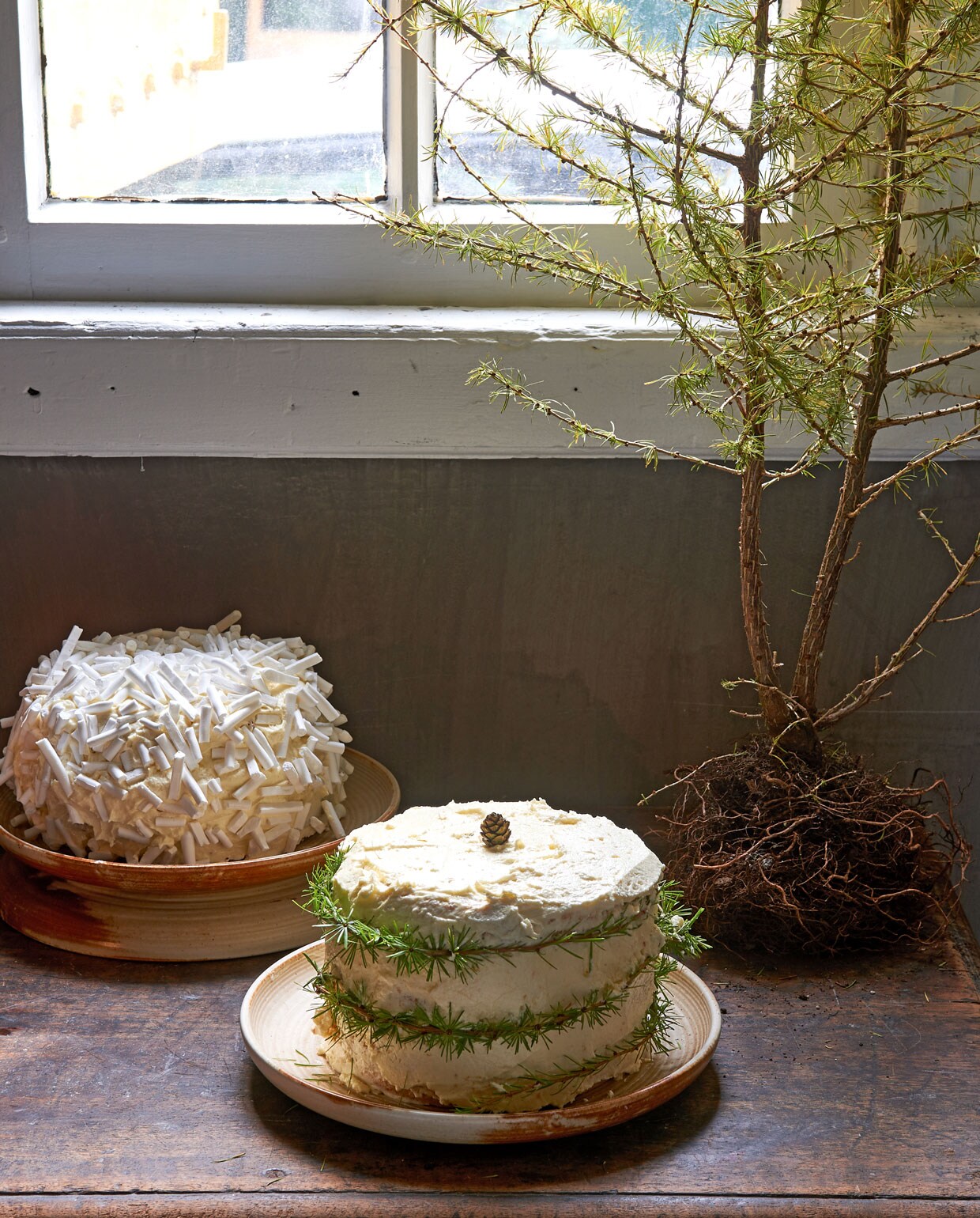 Borden (hkliving.nl). Groene slinger (rivieramaison.nl). Taarten (cooklikeachef.nl).