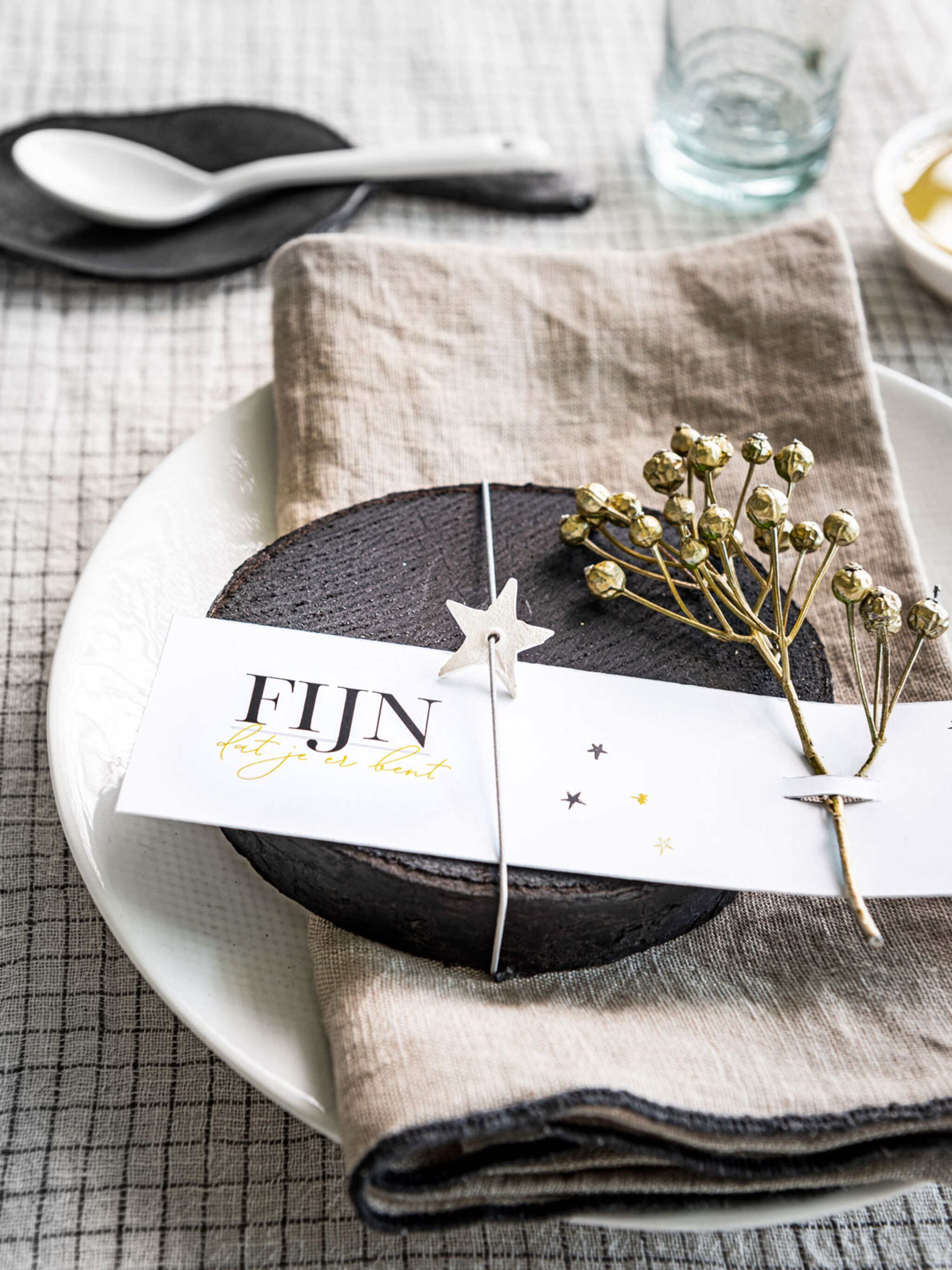 diy feestelijke tafeldecoratie