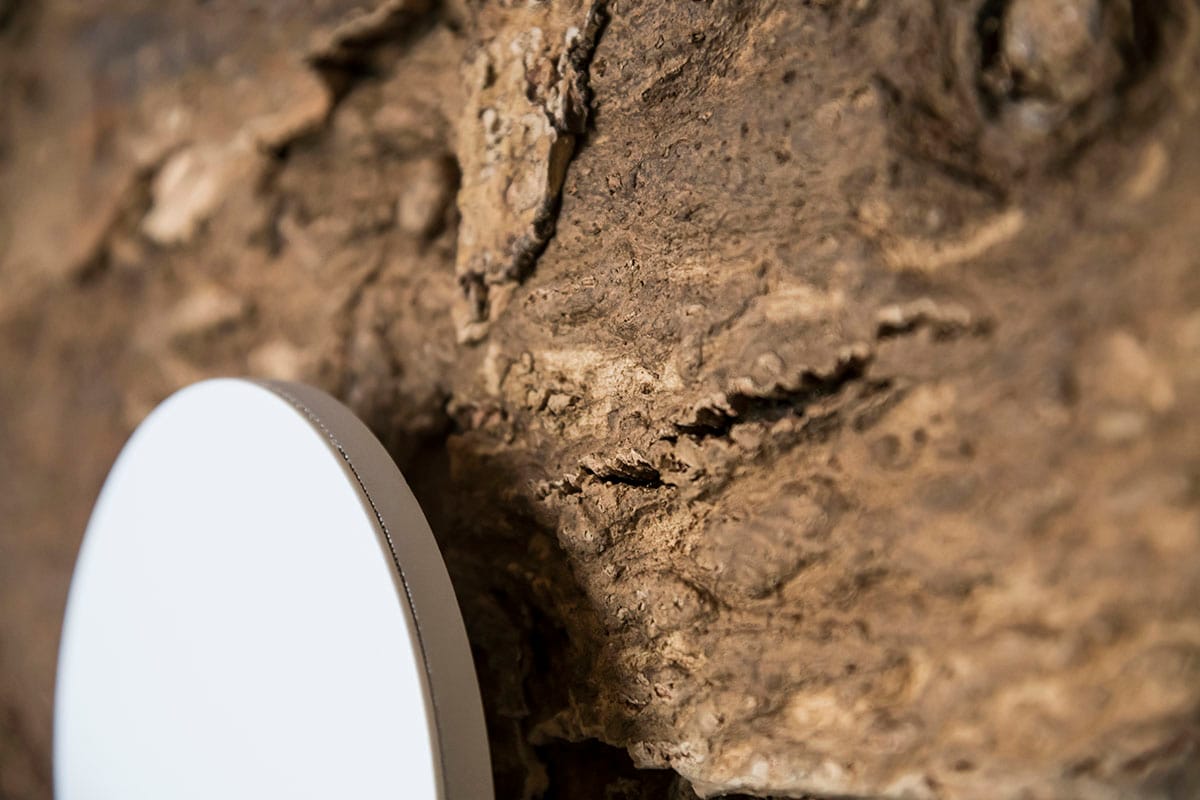 Kurkwand – Maximo uit Raw collectie (). Wandlamp (Lucide).
