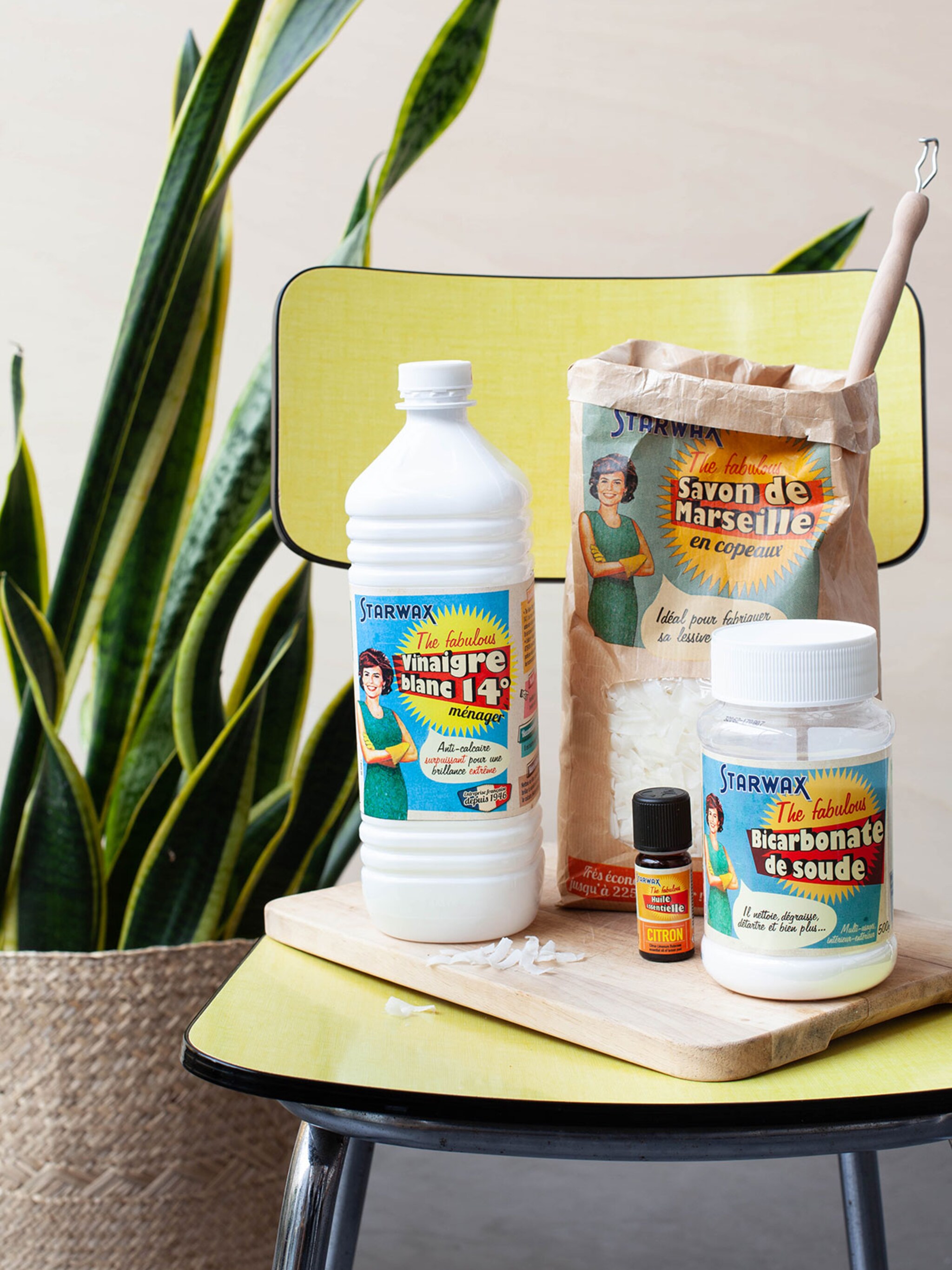 win 5x een pakket huishoudproducten van starwax