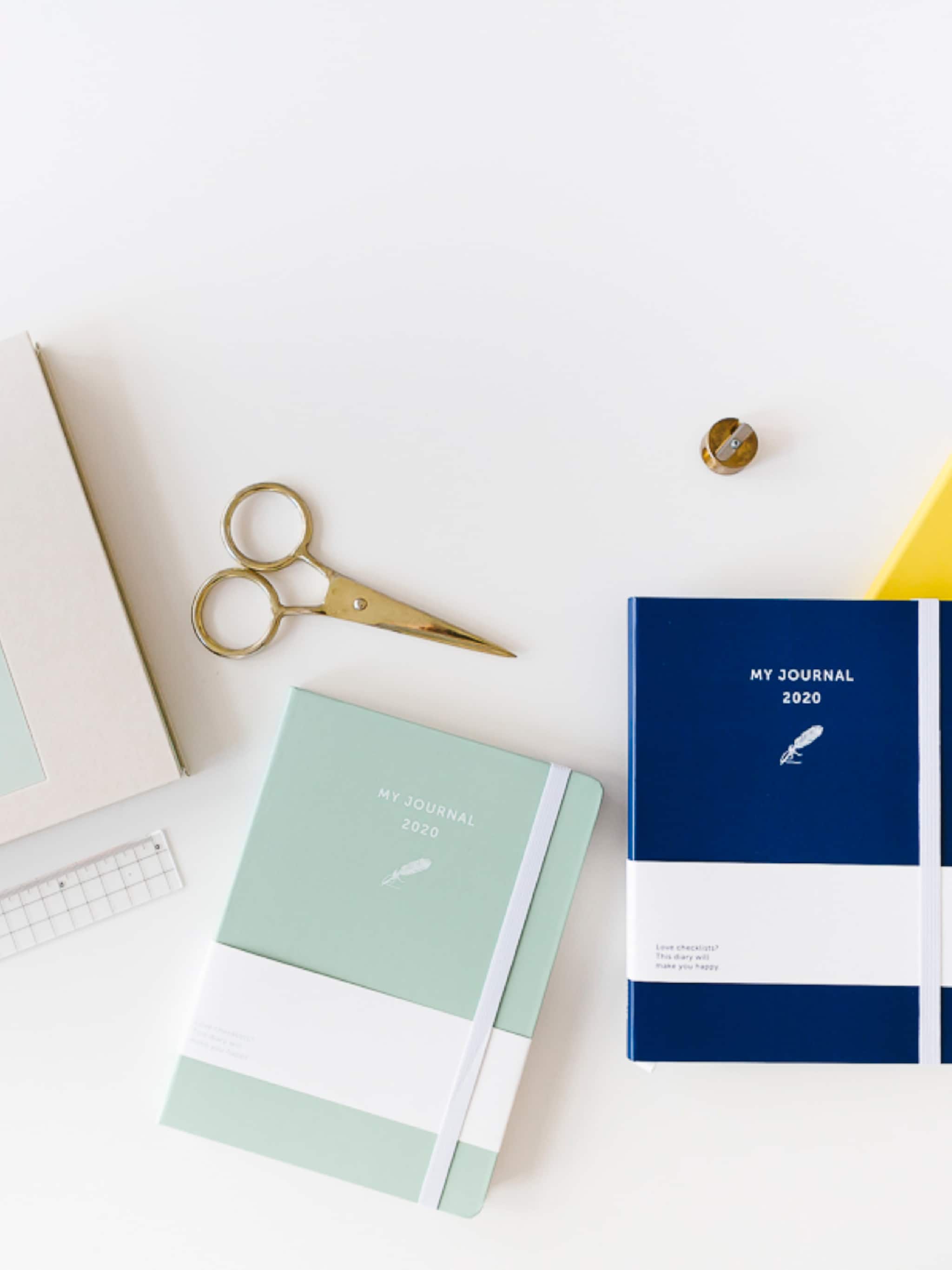 september stationery vibes met a journal