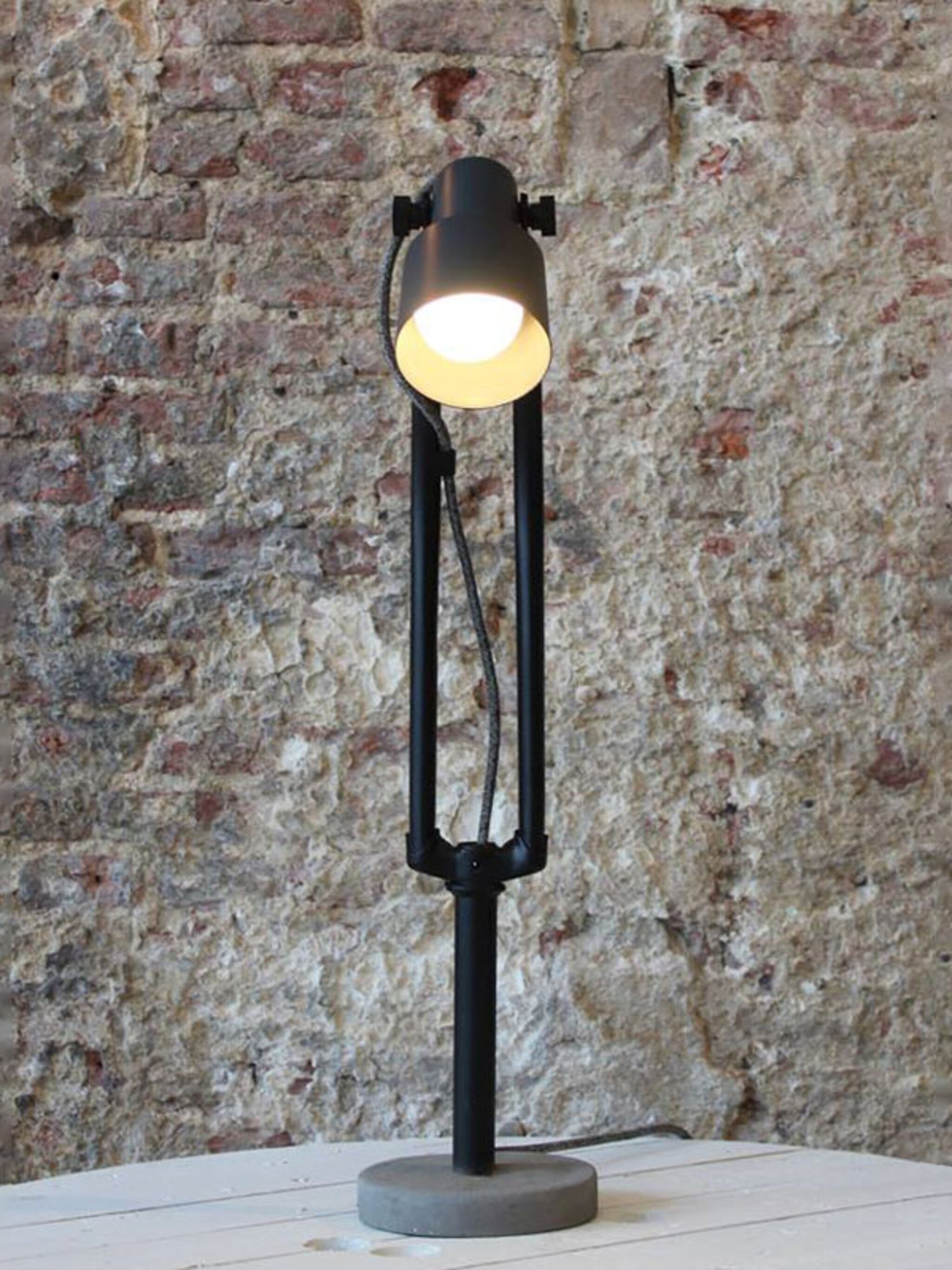 fietswrak wordt designlamp