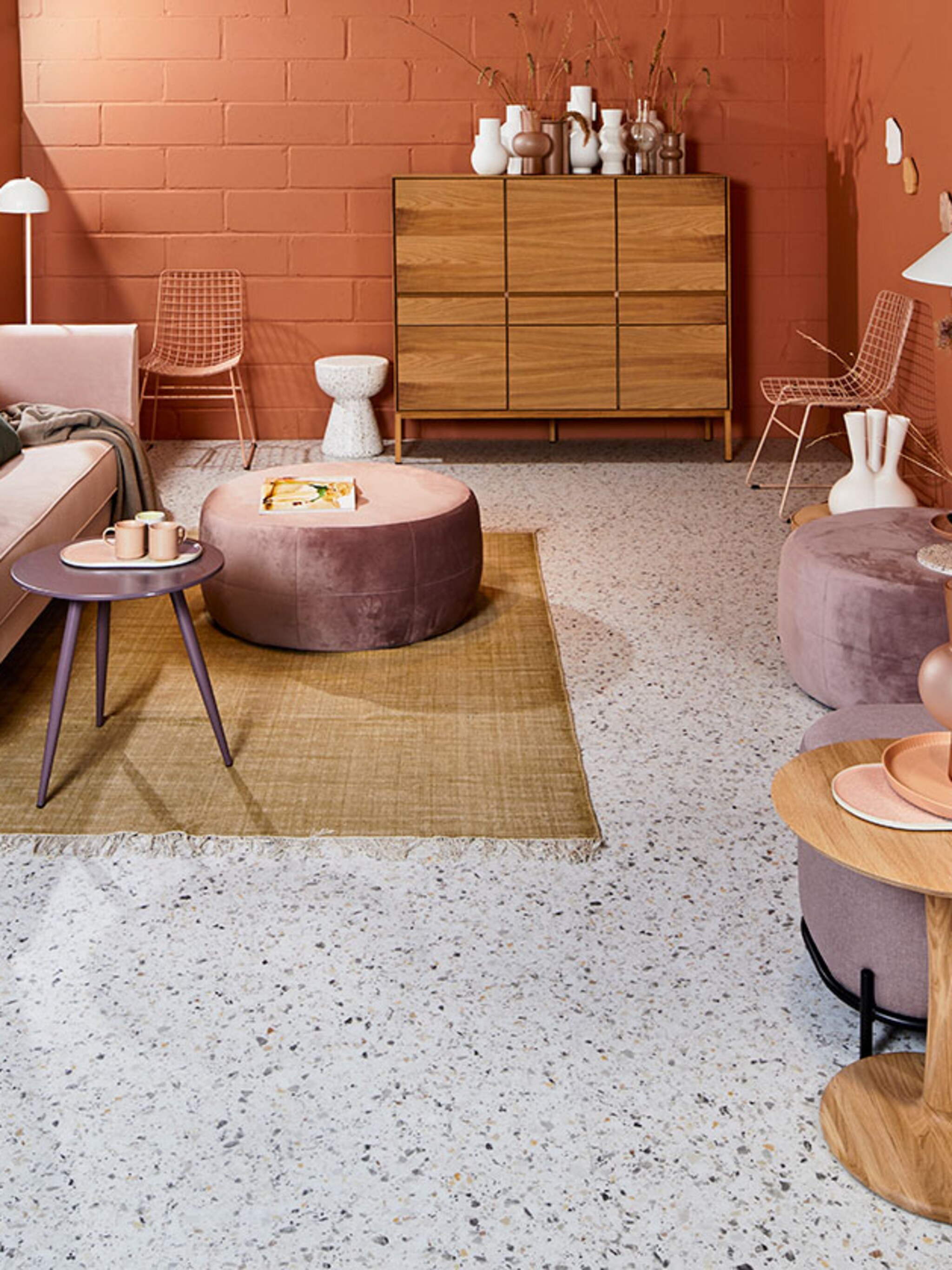 de soft contourstijl geeft zachte vibes aan je interieur