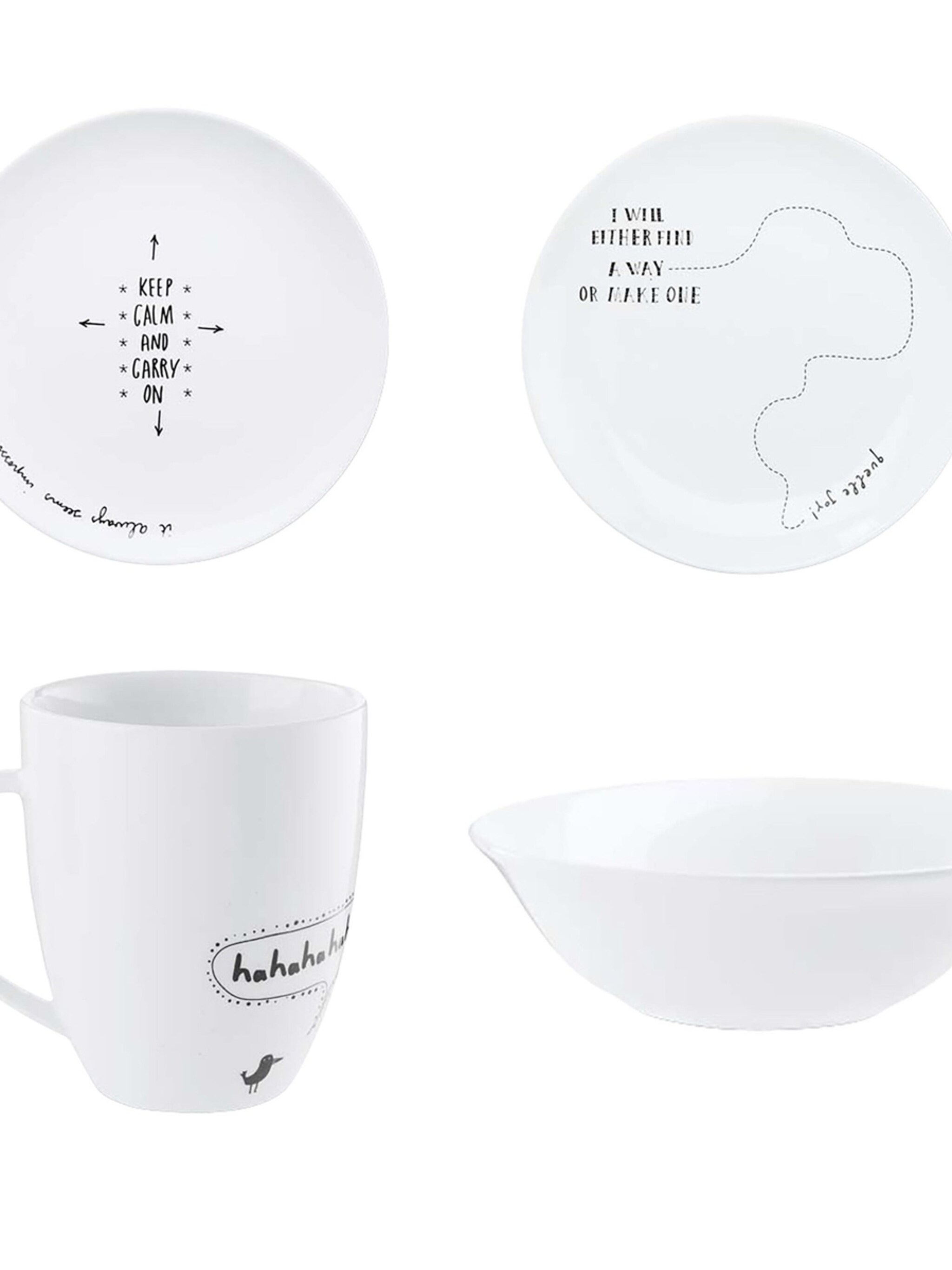 dag 1 win een 16 delig happy servies