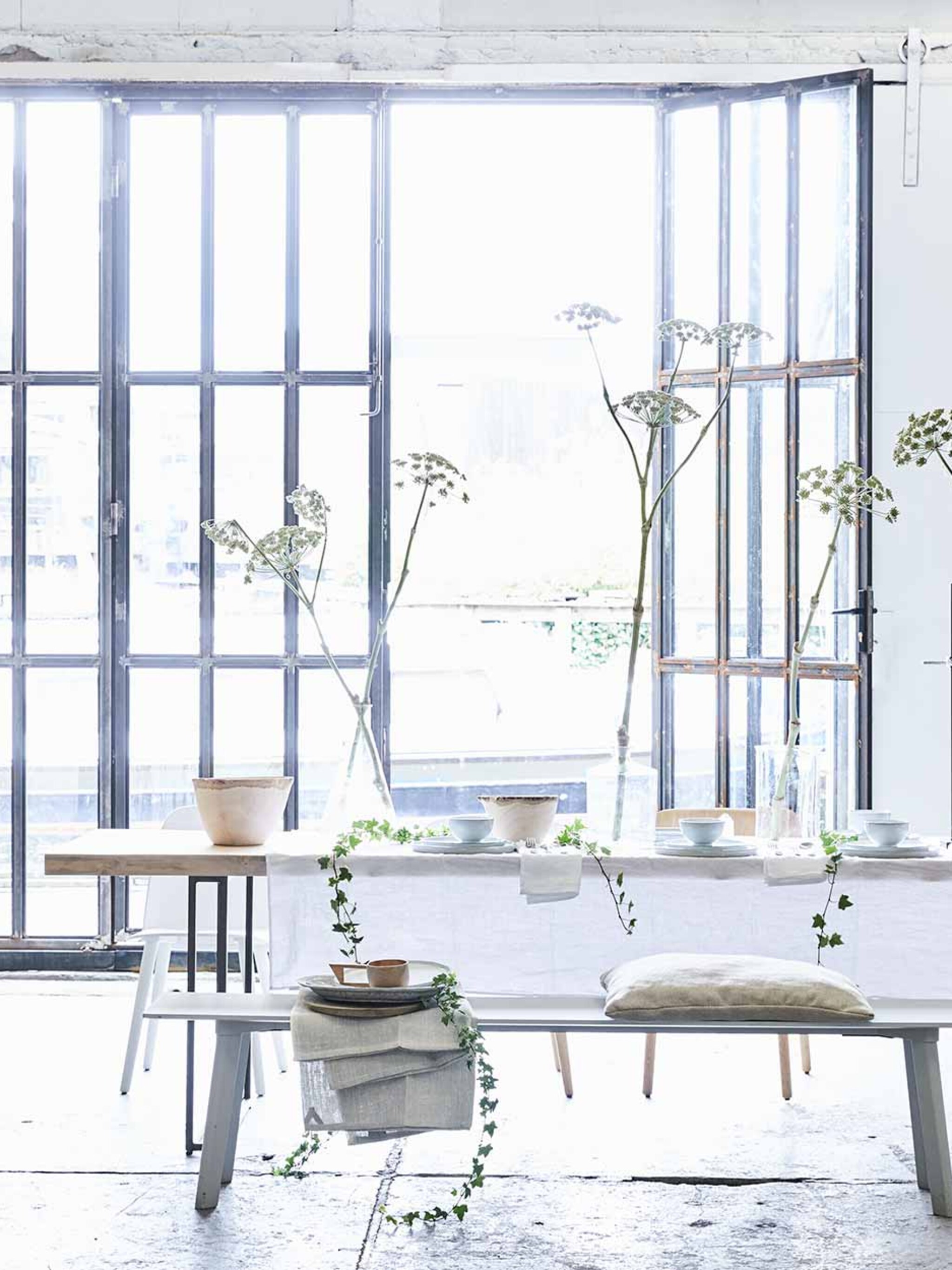 3x decoratief groen in een minimalistisch interieur