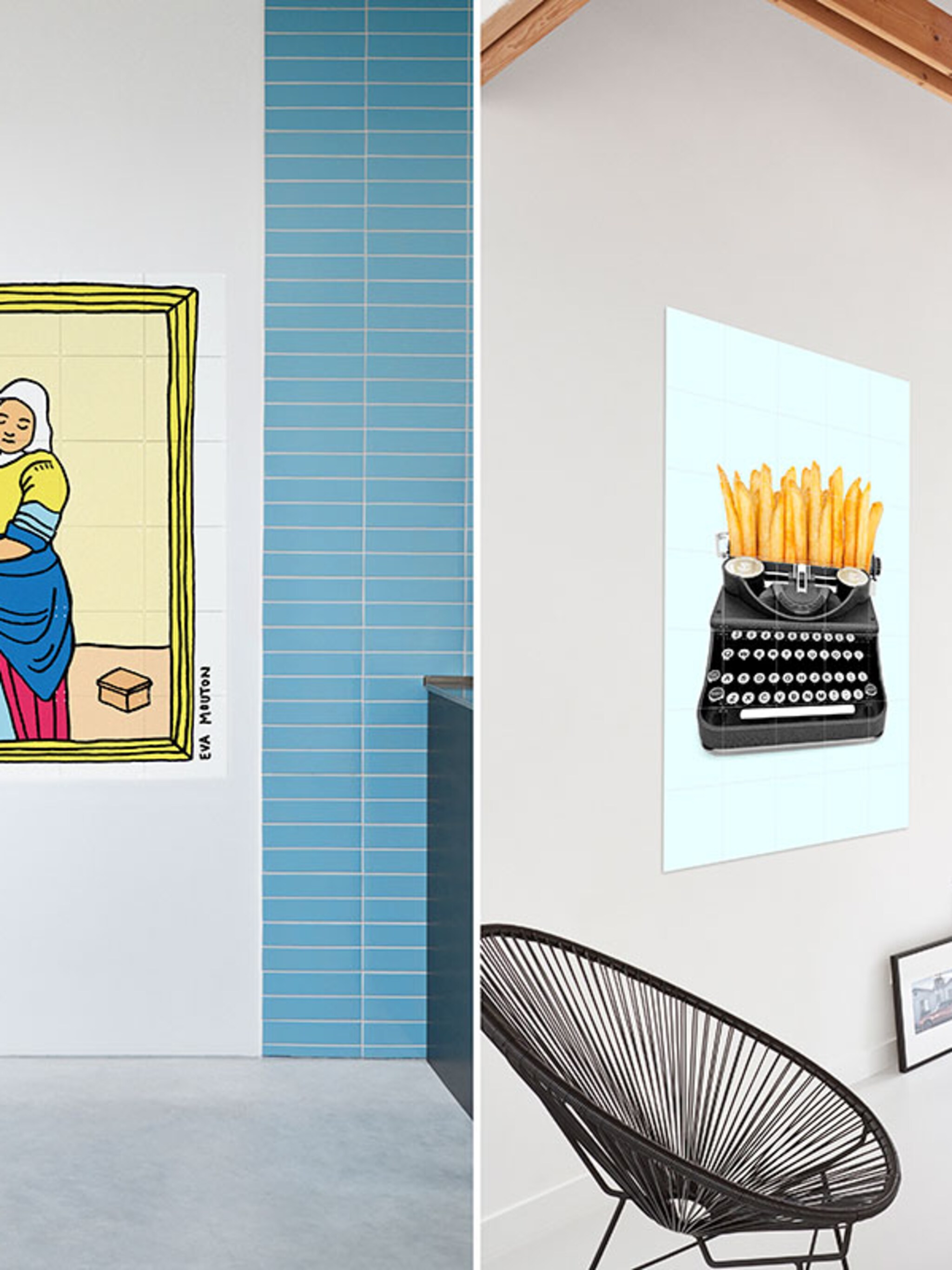 4x wanddecoratie met een onverwachte twist