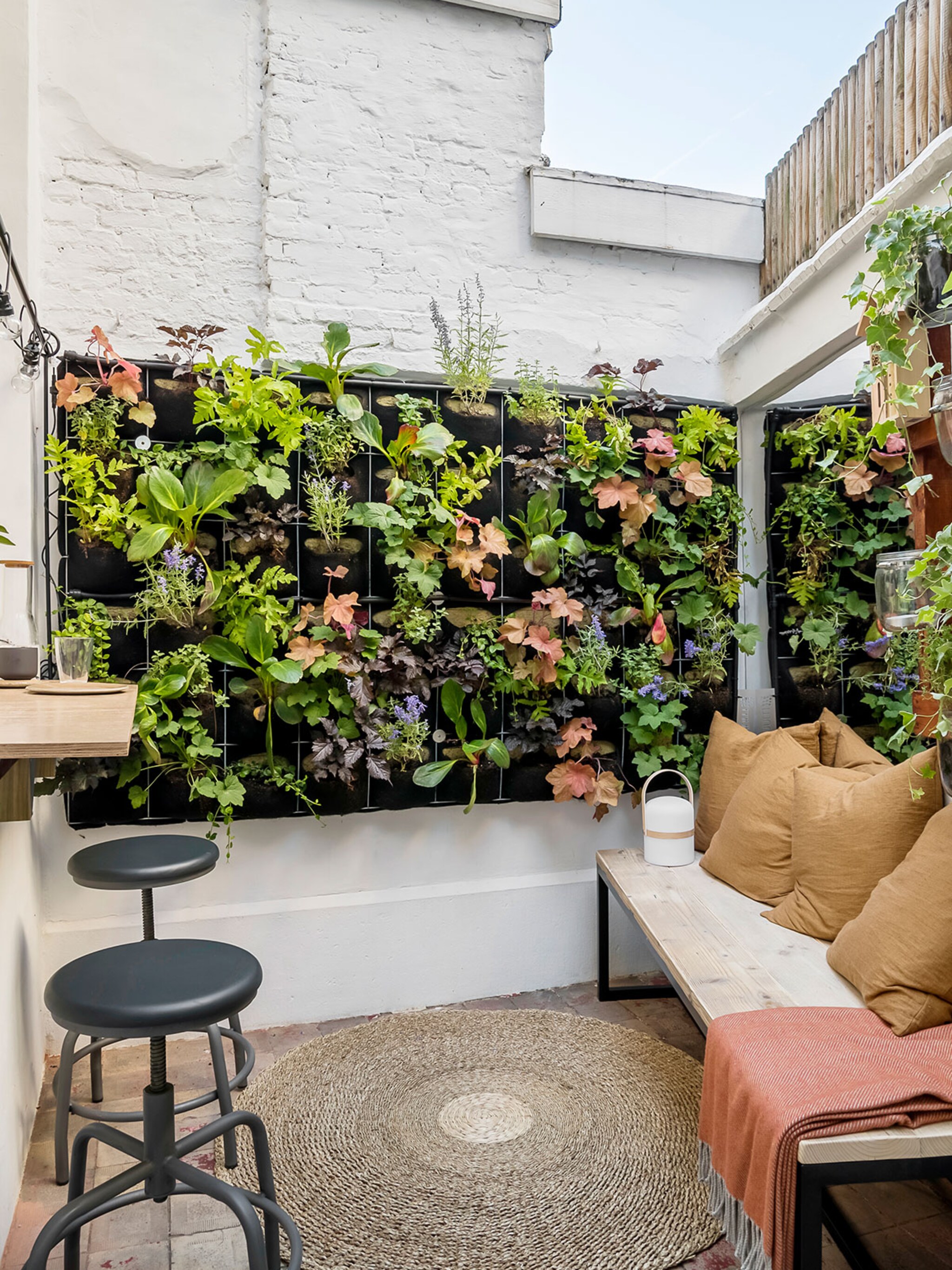 doen 4x groene wanddecoratie