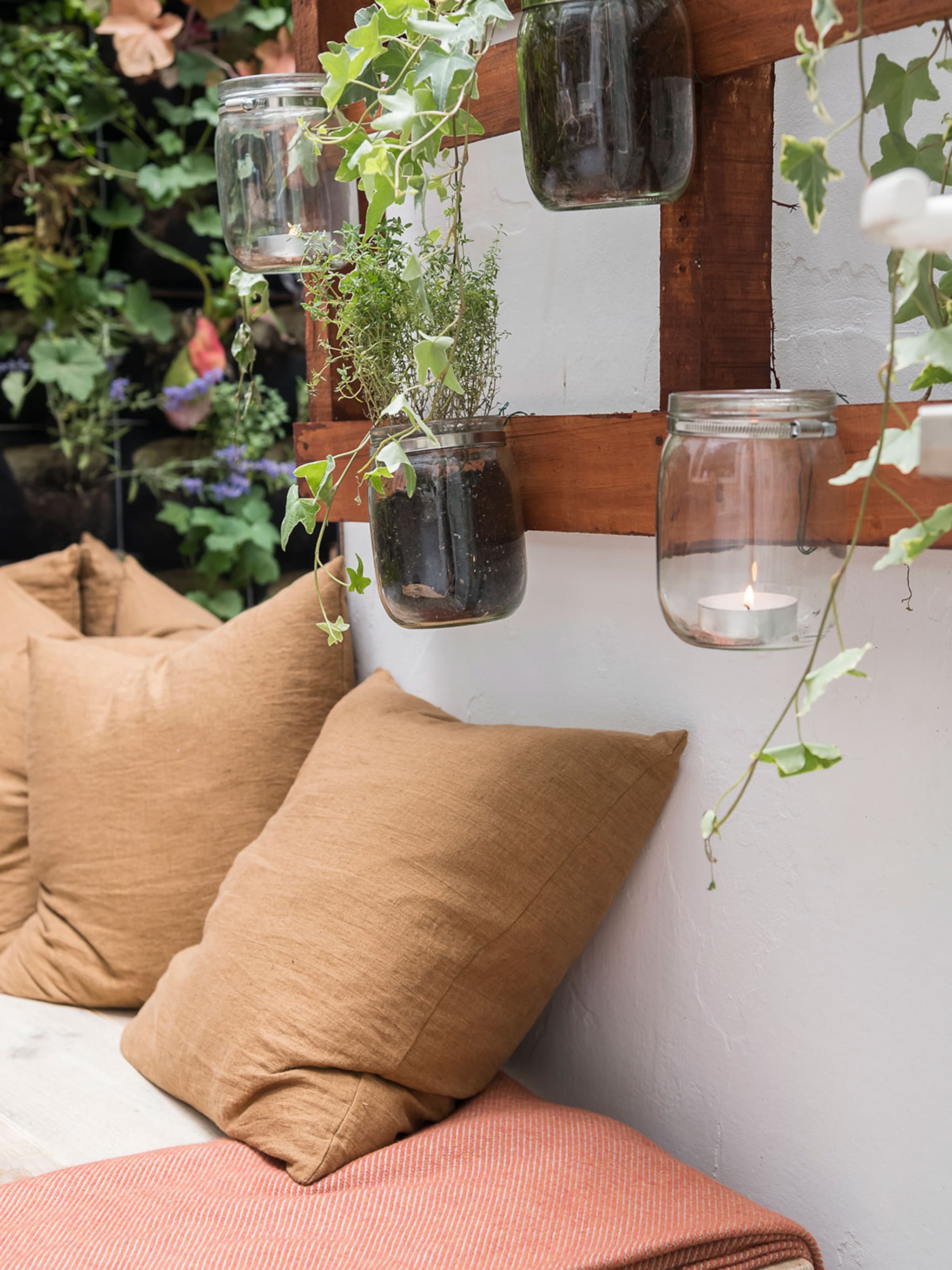diy pallet wordt kruidenrek