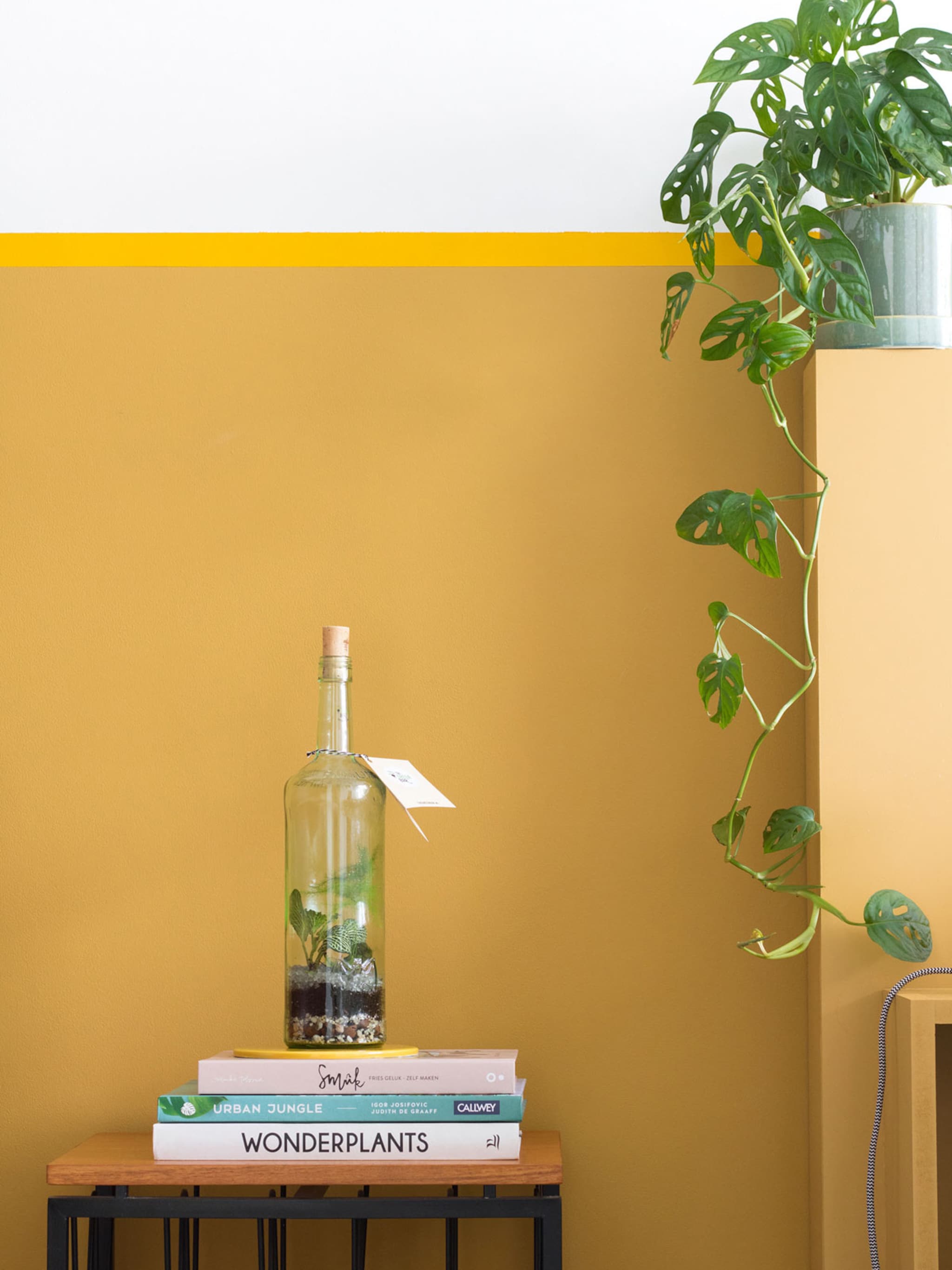 the green bar groene hotspot voor planten in een fles