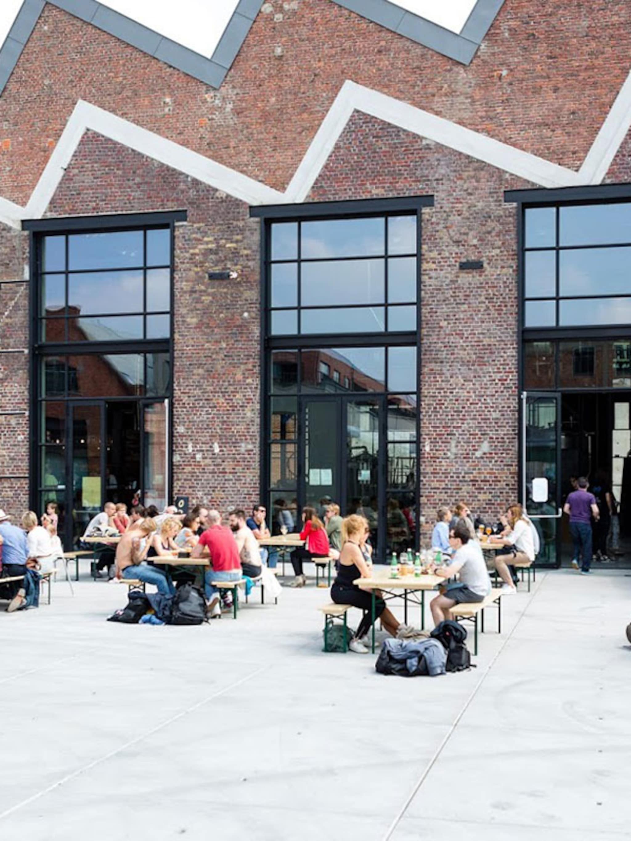 culinaire ambacht bij hal 16 in gent