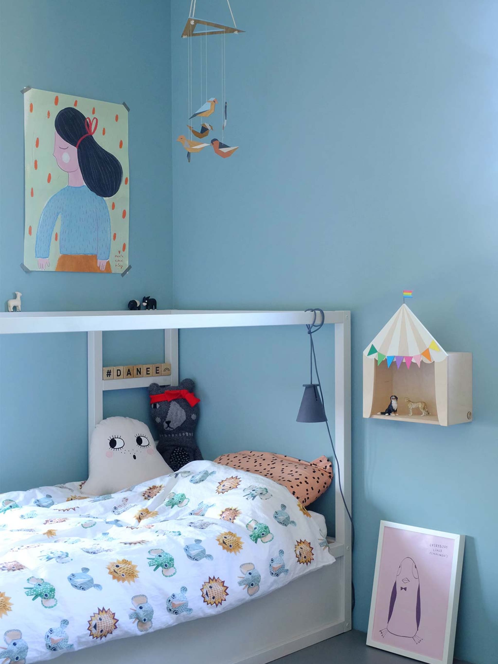 een beestenboel op de kinderkamer