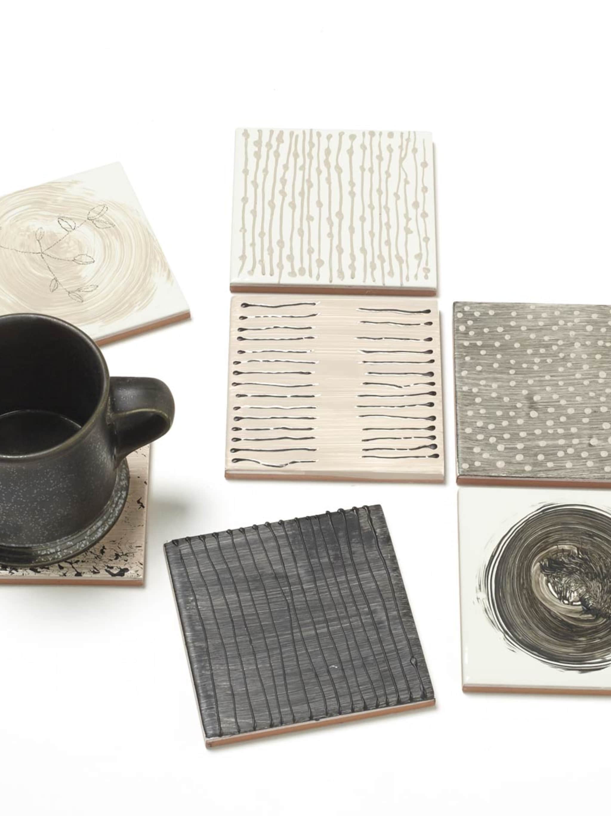 diy maak je eigen onderzetters