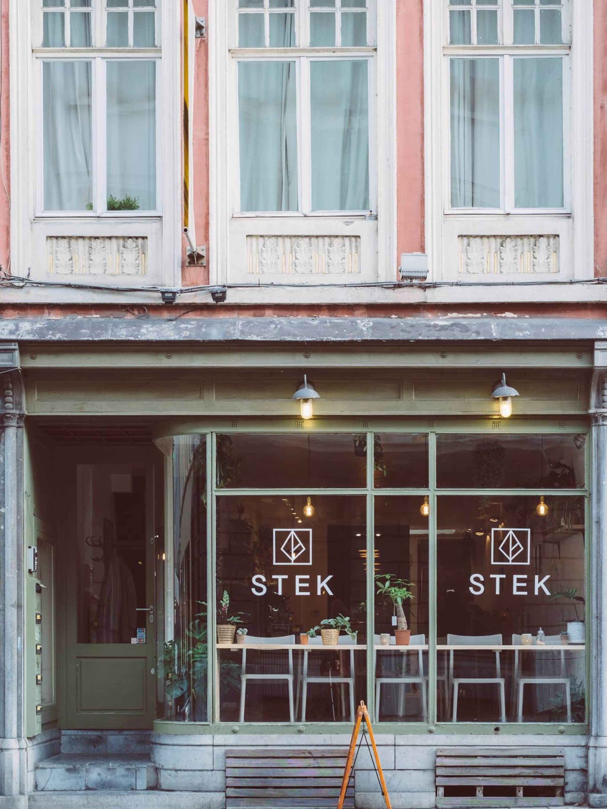 ontbijten tussen de planten bij stek in gent