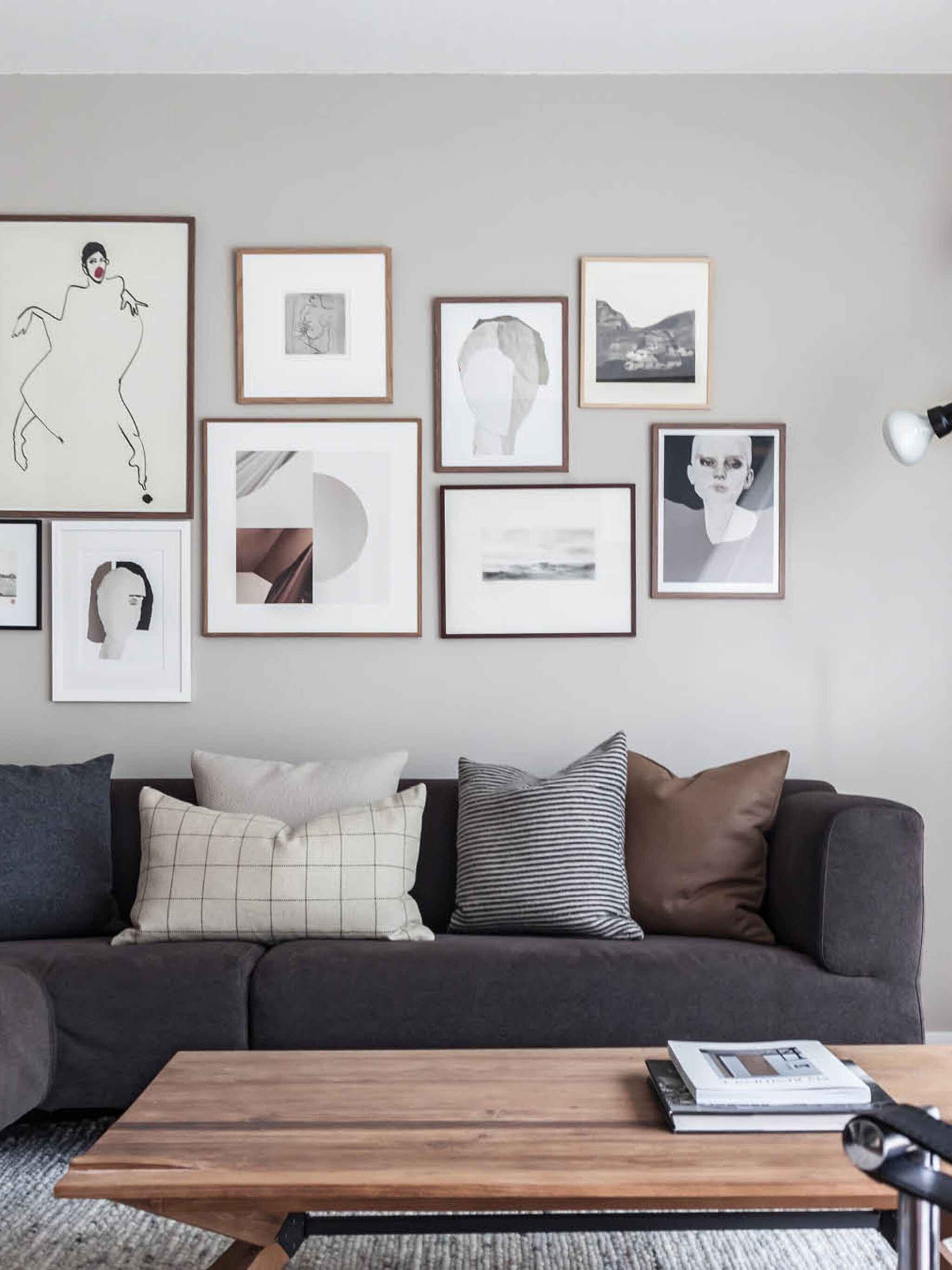 binnenkijken in een twee onder een kapwoning met veel licht