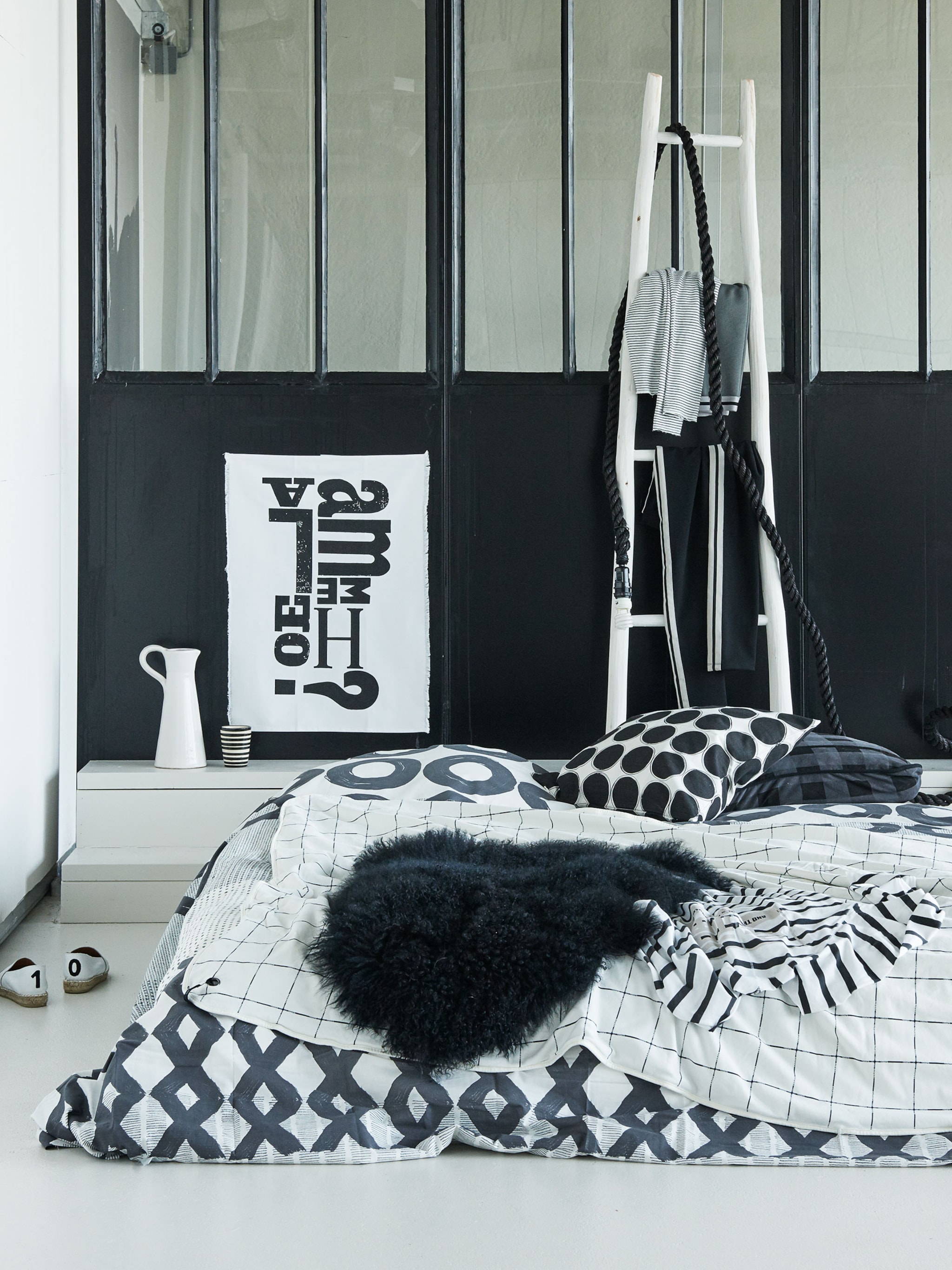 5x vtwonenbijmijthuis zwart wit in je interieur